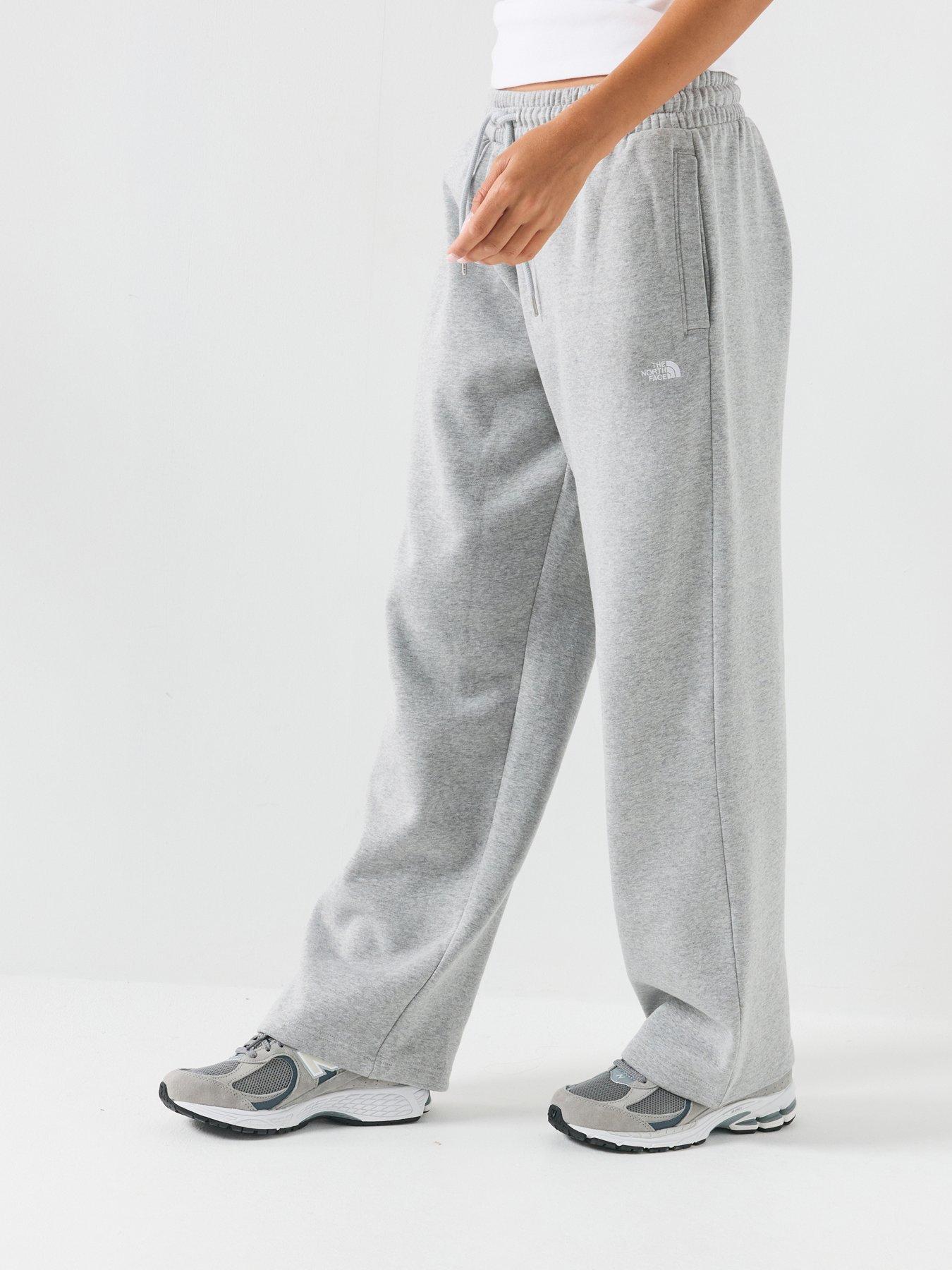 The North Face Womens Essential Simple Dome Straight Leg Joggers - Grey