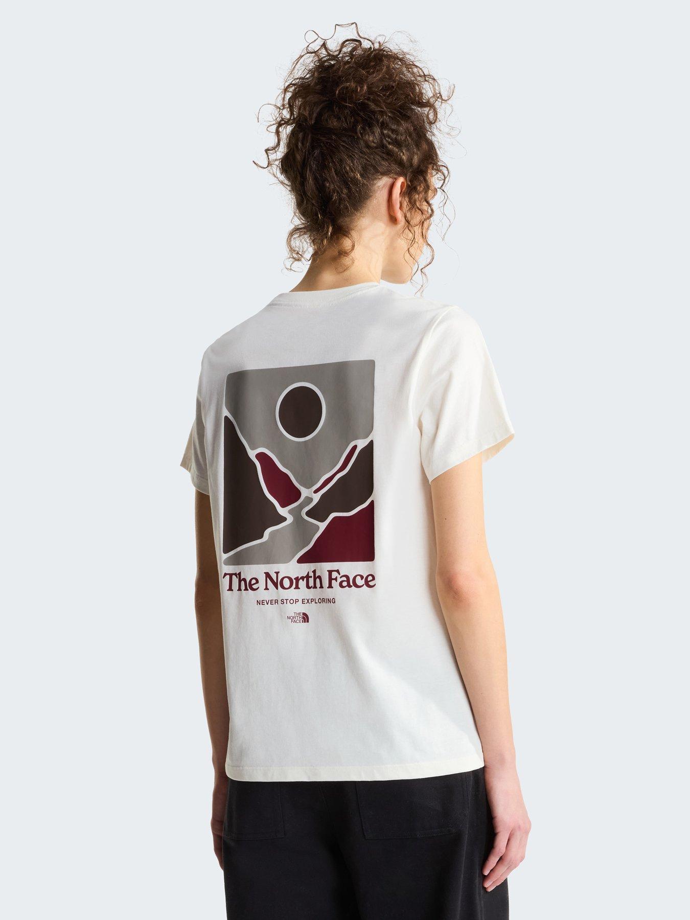 The North Face Women's Monte Regular Graphic T-Shirt - White Dune