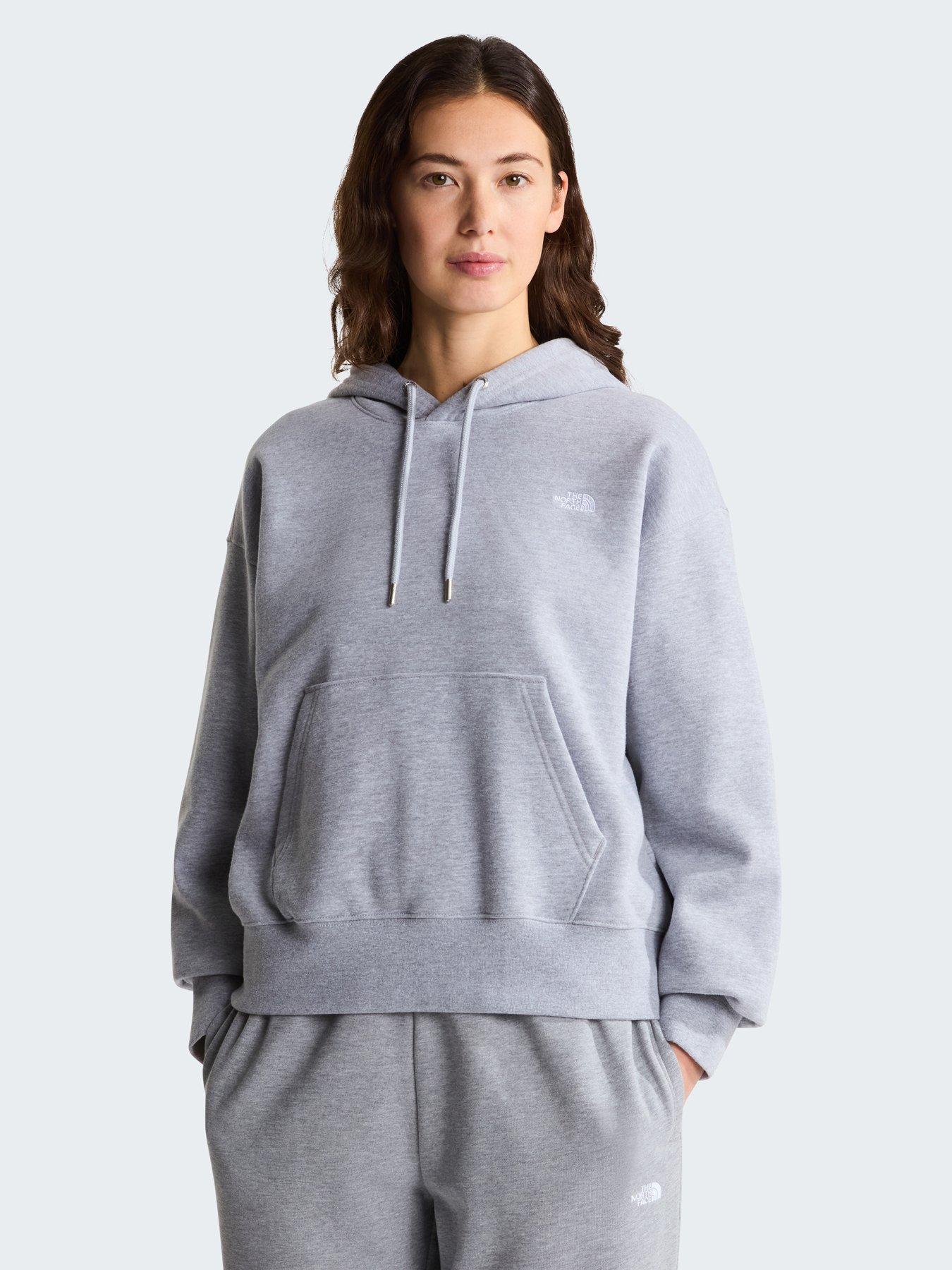 The North Face Women’s TNF™ Essential Simple Dome Boxy Oversized Hoodie - TNF Pale Grey Heather