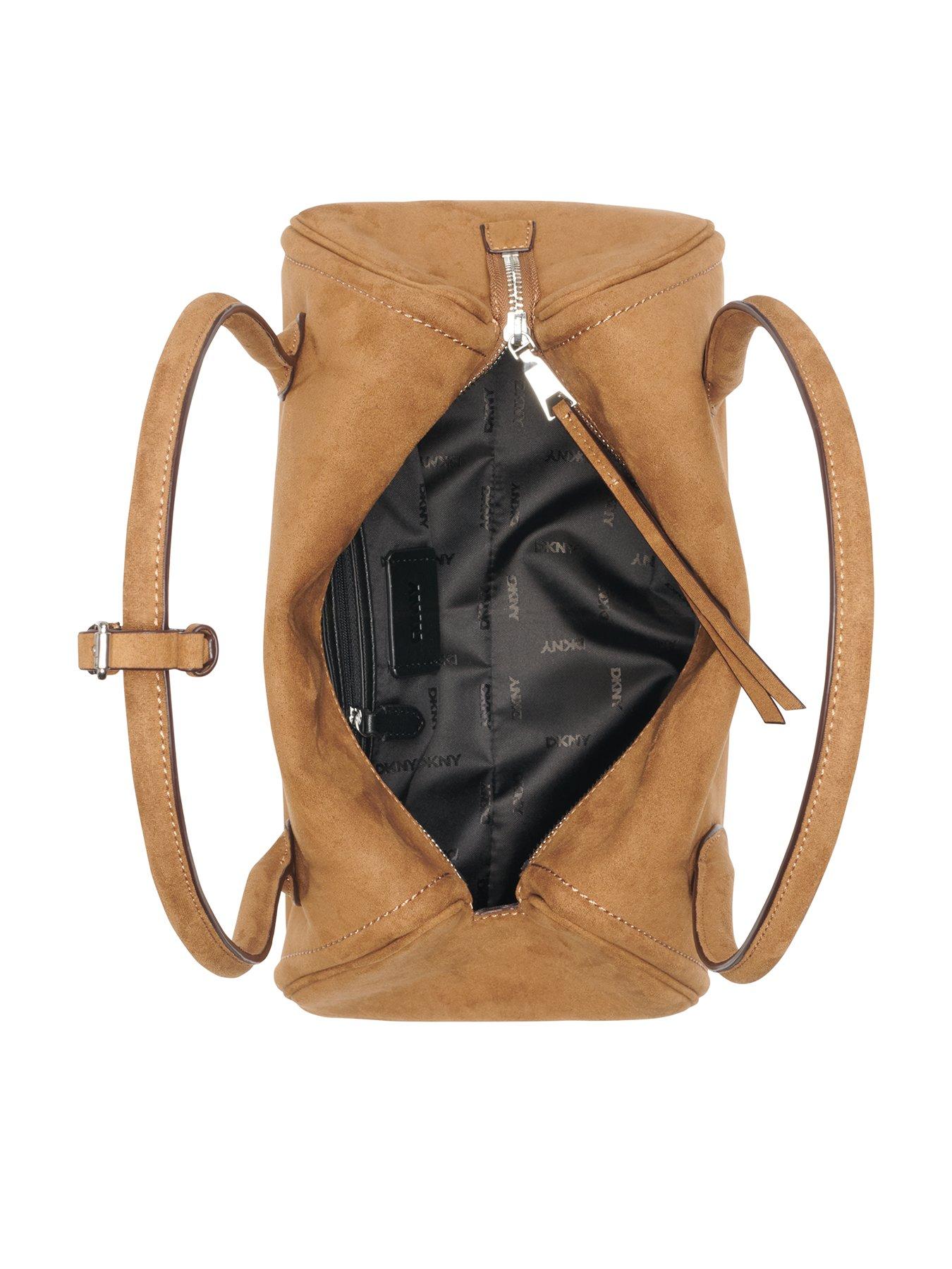 Image 3 of 5 of DKNY Amelie Bowling Bag - Brown