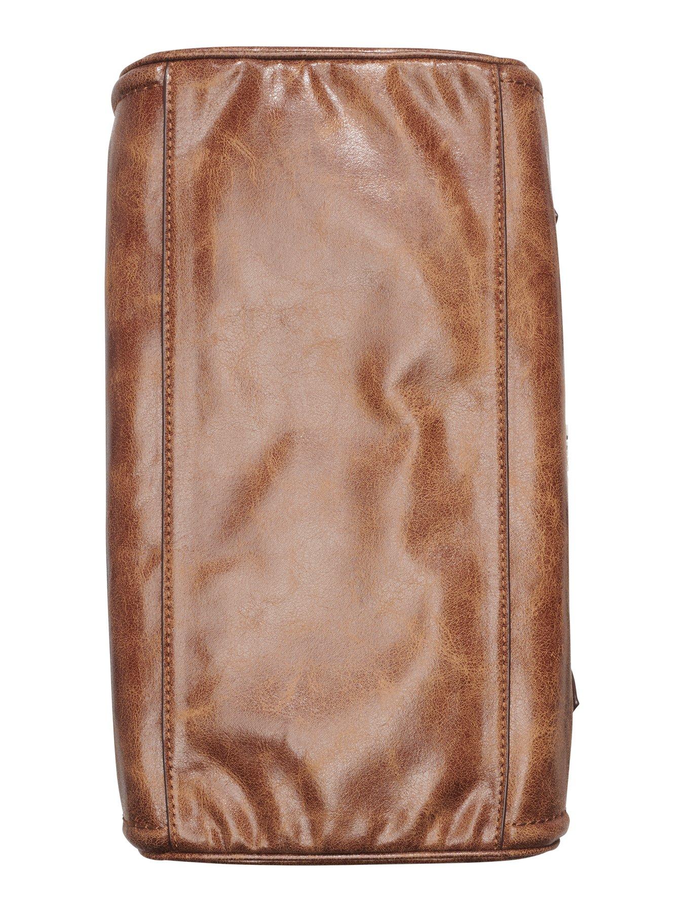 Image 5 of 5 of DKNY Amelie Medium Bowling Bag - Brown