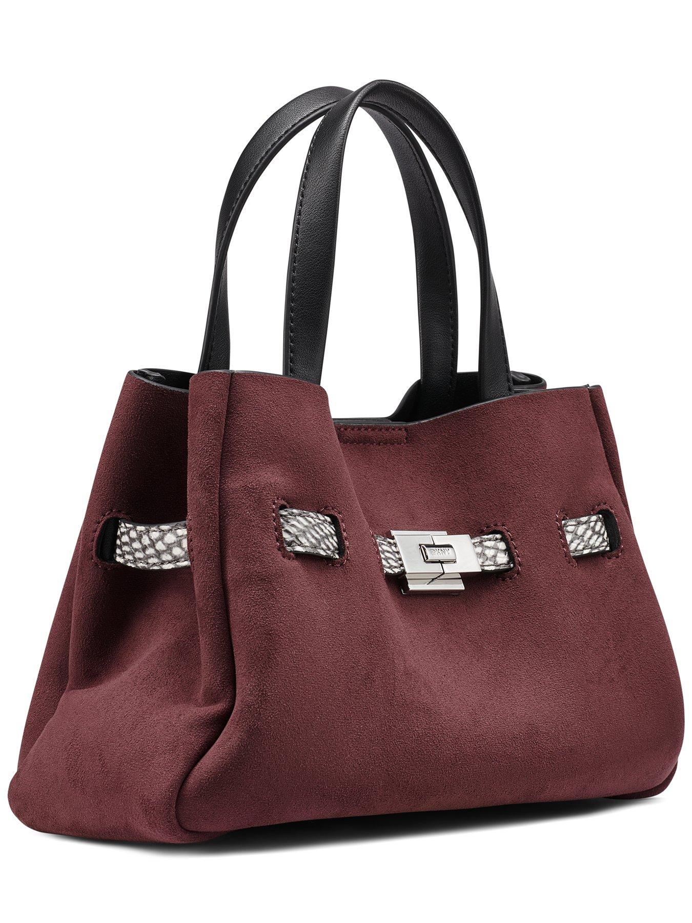 Image 2 of 5 of DKNY Bryar Small Satchel Bag - Red