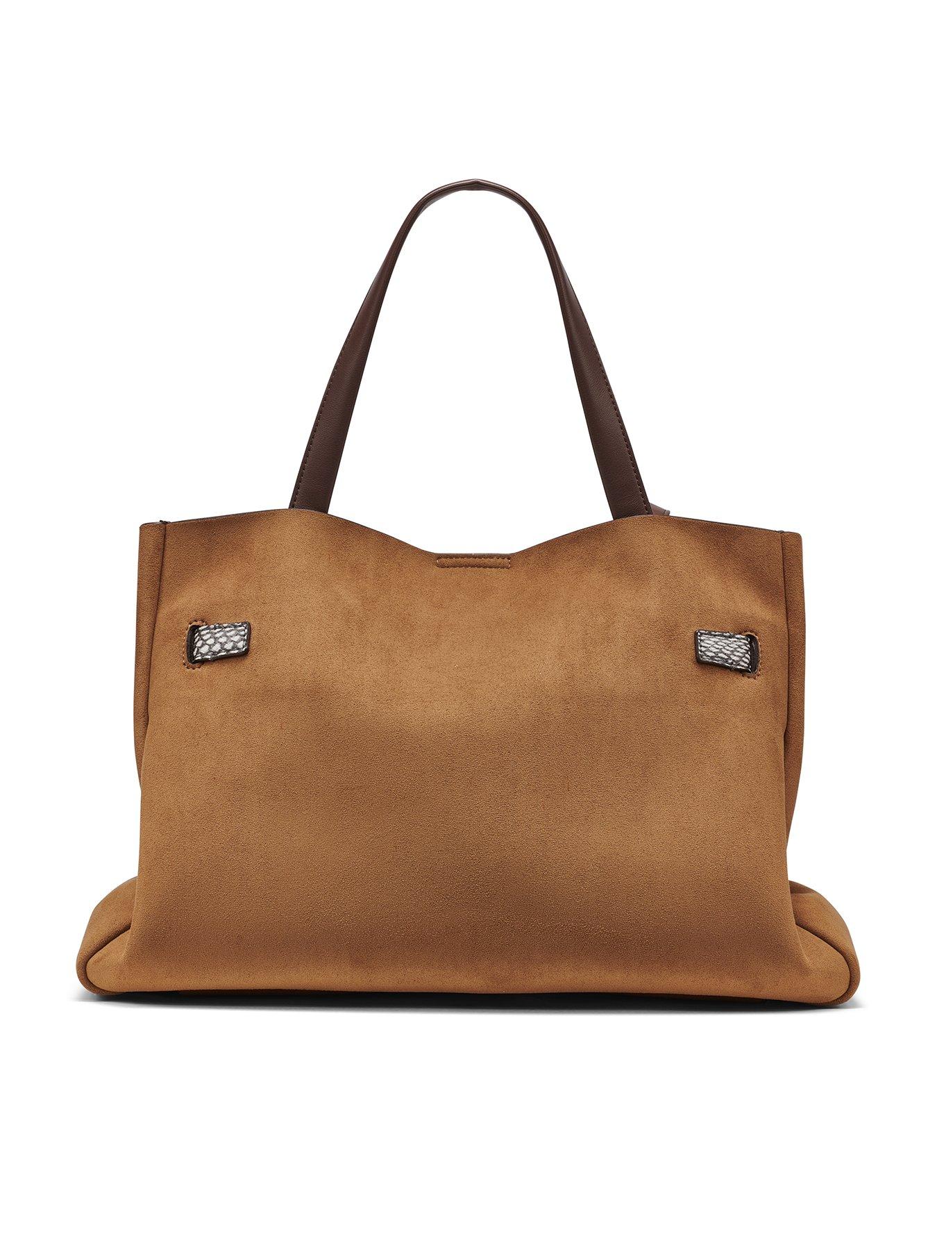 Image 3 of 5 of DKNY Bryar Large Satchel - Brown