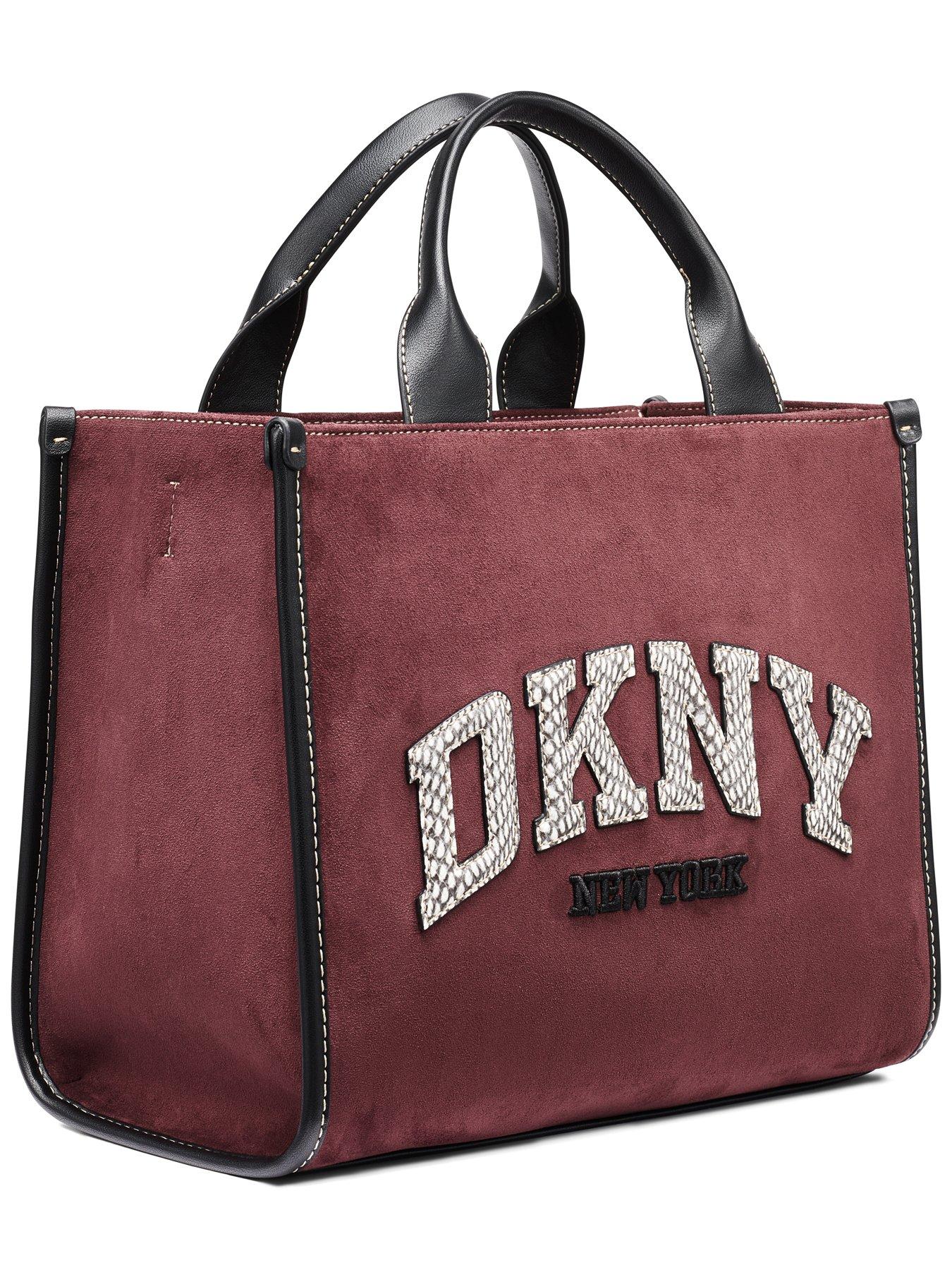 Image 4 of 5 of DKNY Hadlee Logo Medium Tote Bag - Red
