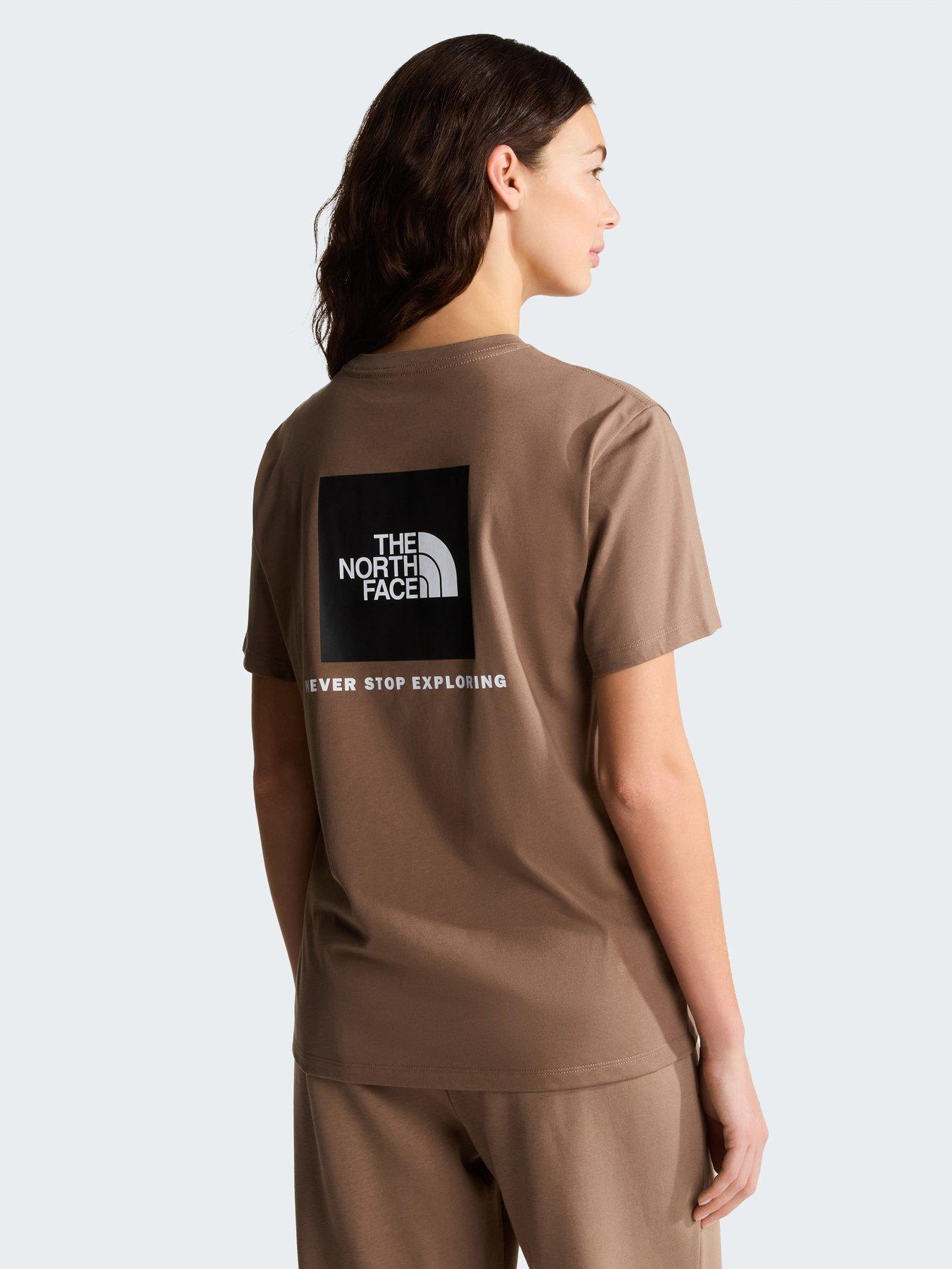 Image 1 of 5 of The North Face Women's Evolution NSE Box Relaxed T-Shirt - Garnet