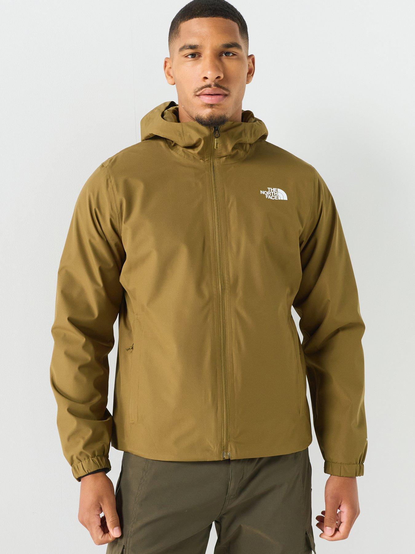Image 1 of 6 of The North Face Mens Waterproof Hooded Full Zip Jacket - Brown