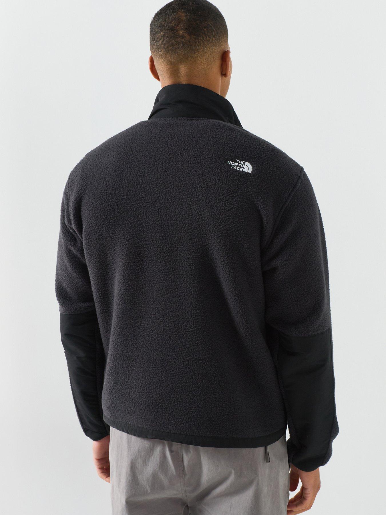 Image 2 of 6 of The North Face Mens Yumiori Off Peak Relaxed Fit Half Zip Fleece - Black