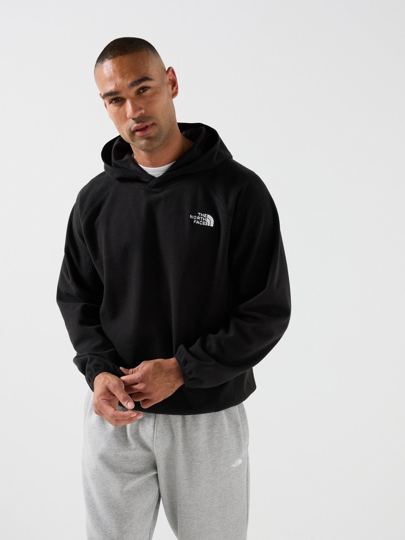Image 1 of 6 of The North Face Mens Oxara Hooded Fleece - Black