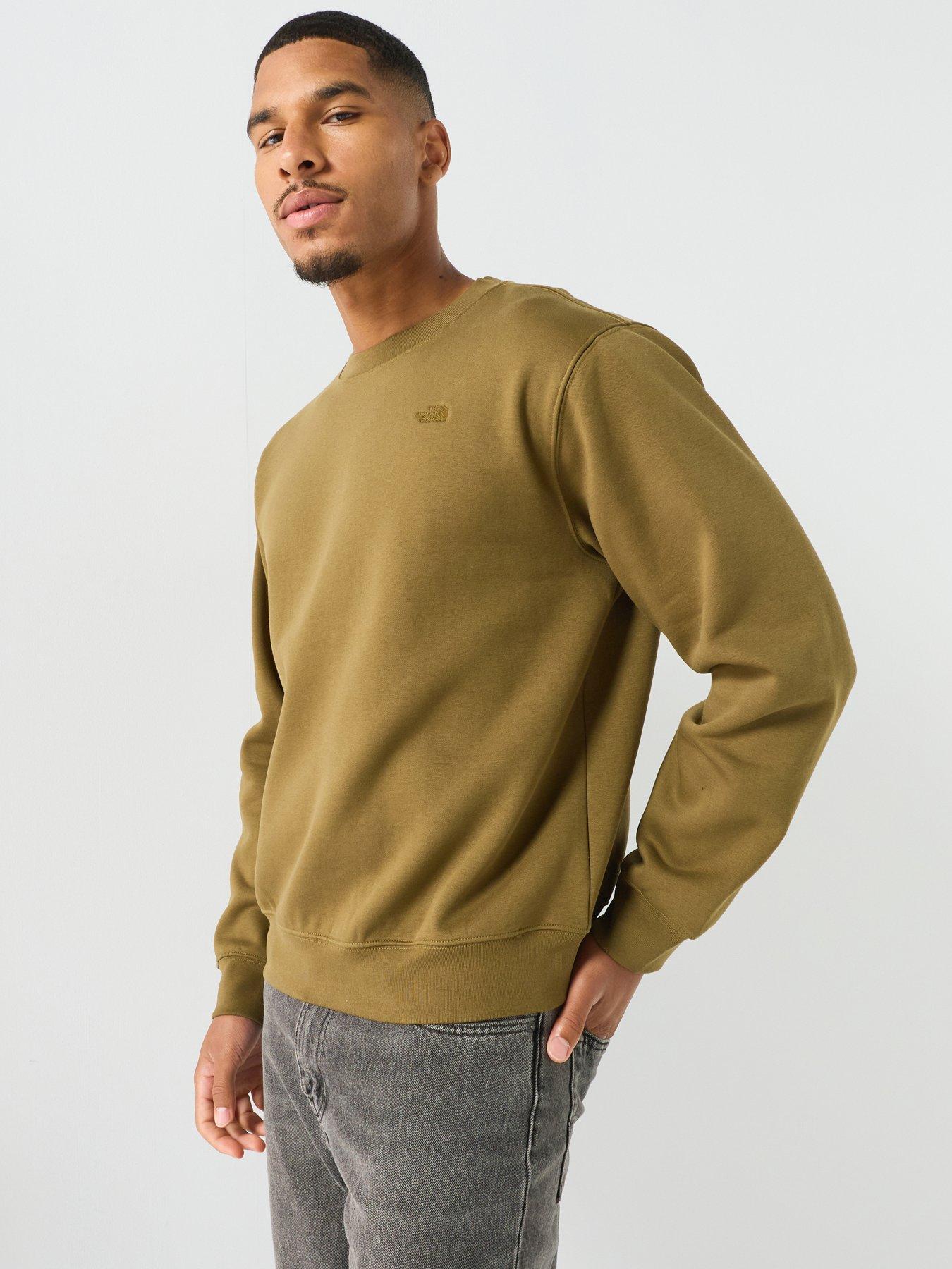 The North Face Mens Essential Simple Dome Relaxed Crew Sweat - Green