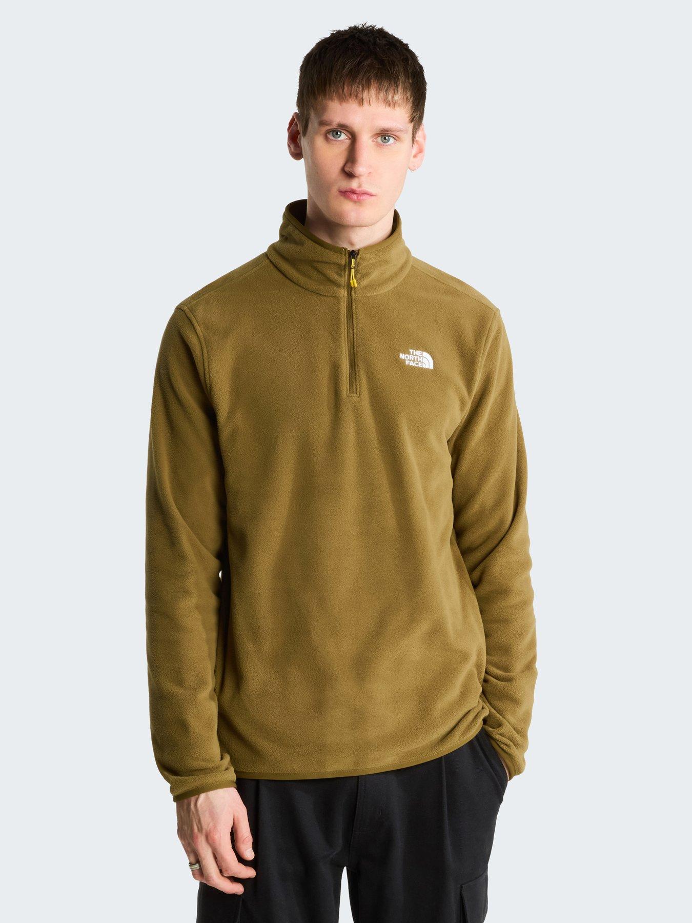 The North Face Men's Glacier 1/4 Zip Fleece - Green