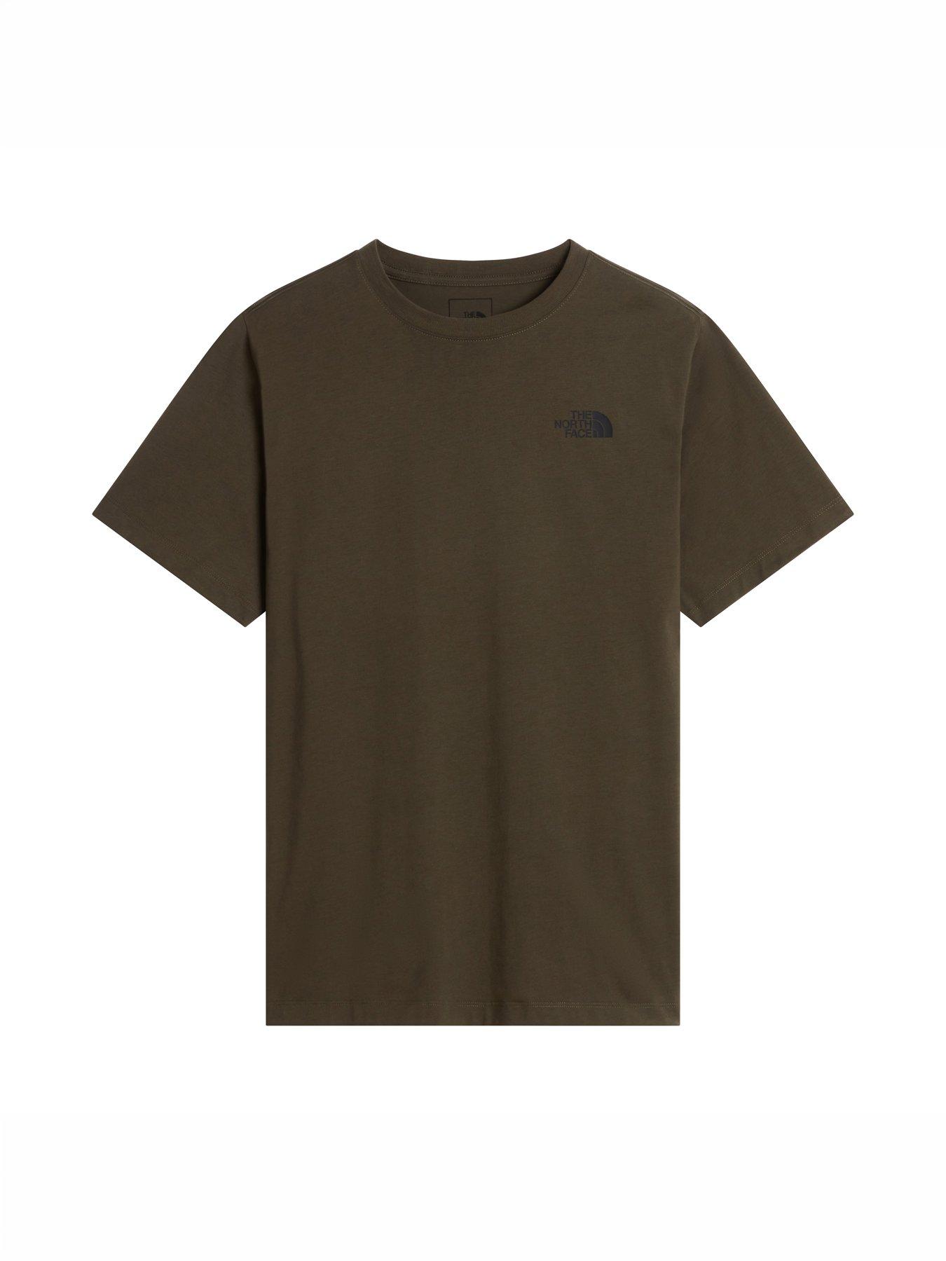 Image 4 of 5 of The North Face Mens Yosemite Oak Box Graphic T-shirt - Green
