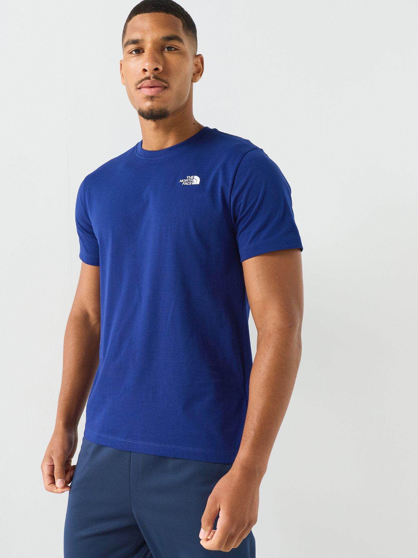 The North Face Mens Evolution Simple Dome T-Shirt - Blue