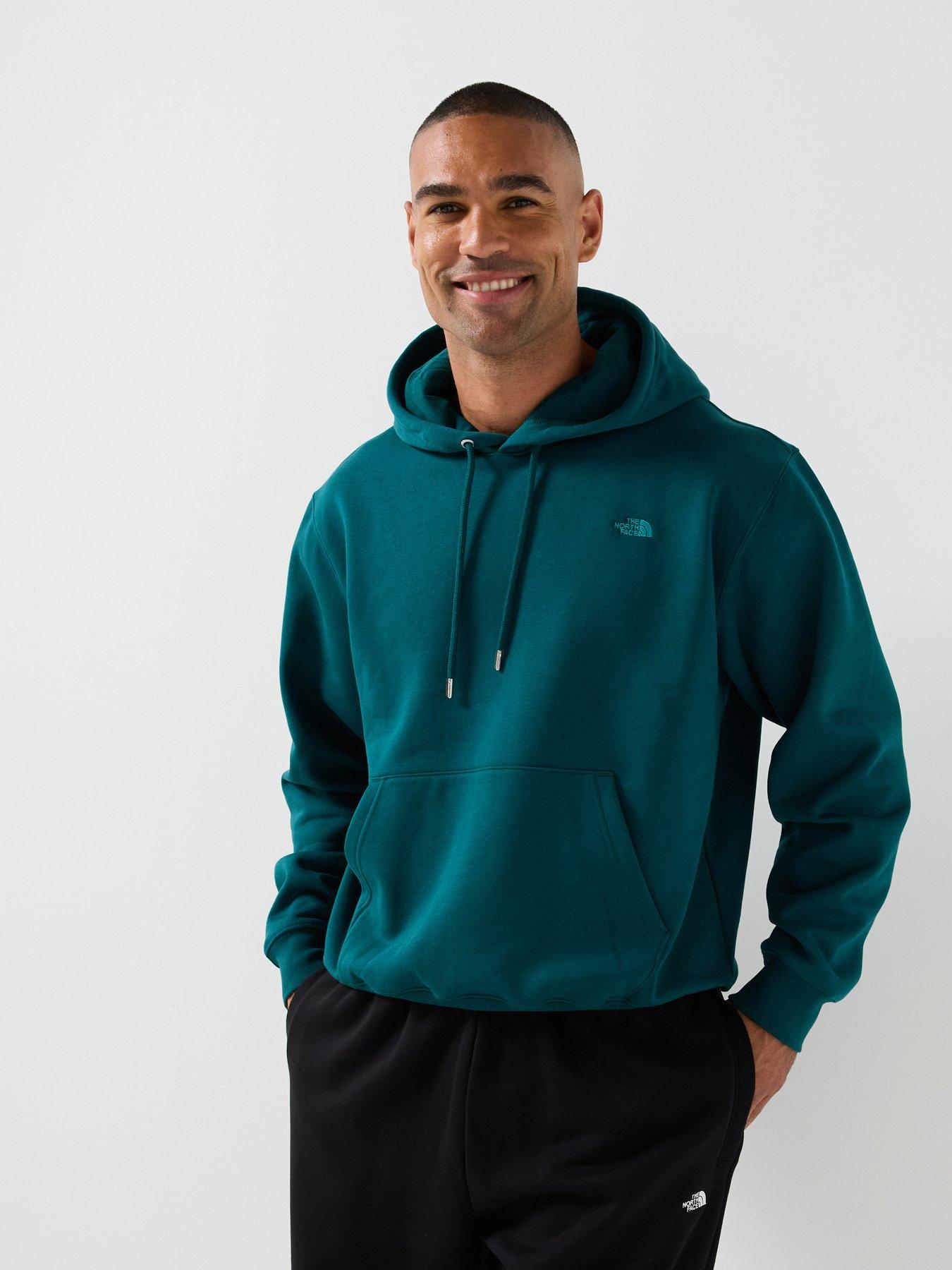 The North Face Mens Essential Simple Dome Relaxed Hoodie - Green