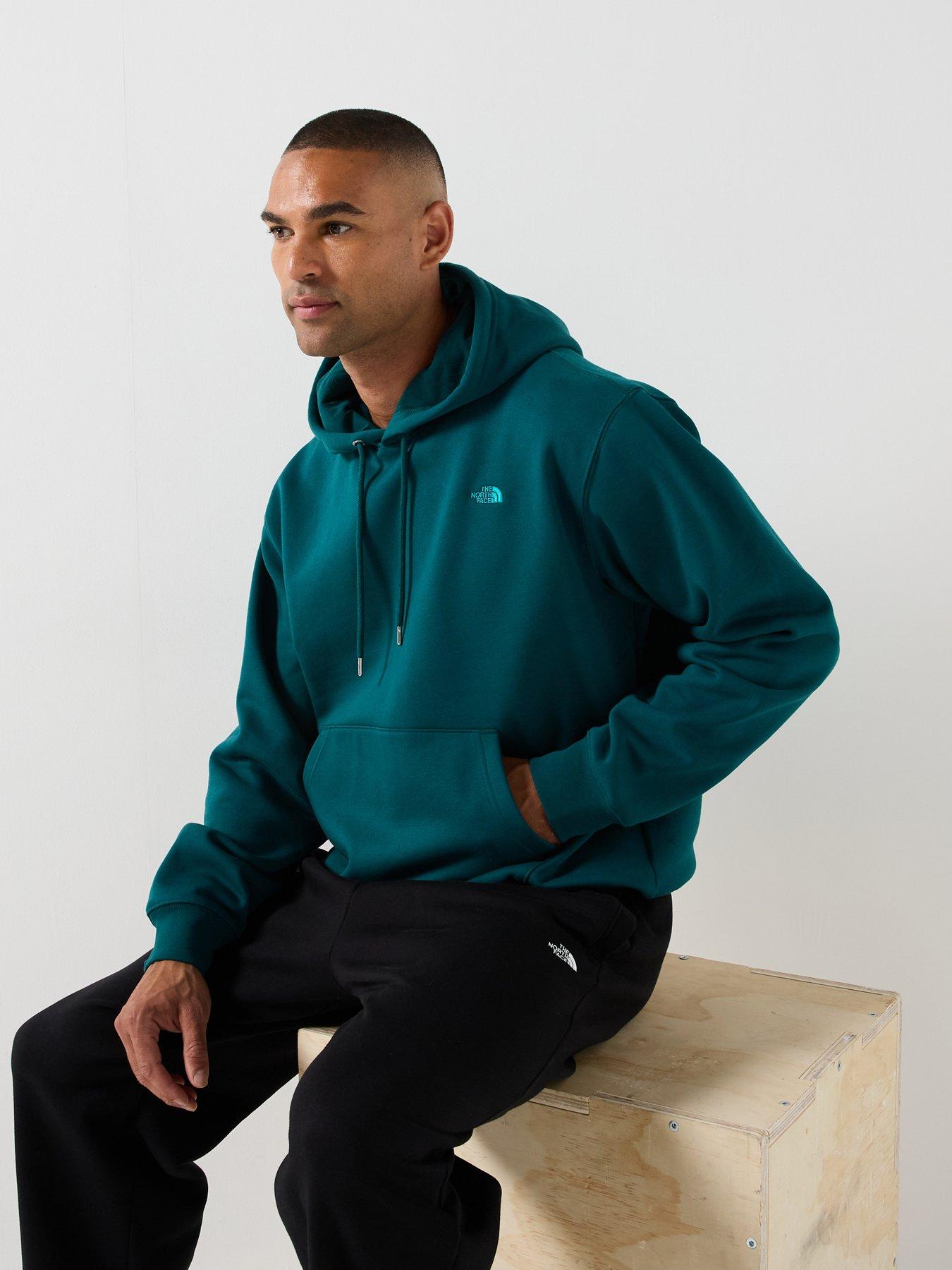Image 5 of 6 of The North Face Mens Essential Simple Dome Relaxed Hoodie - Green