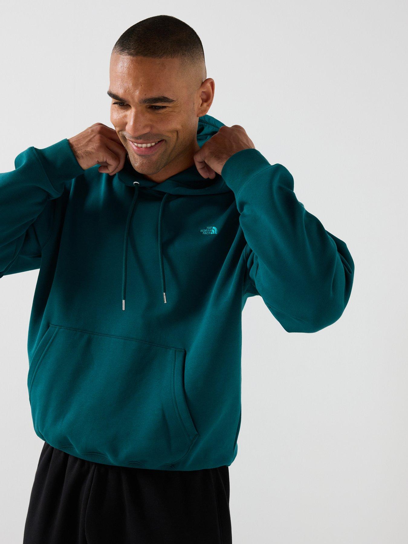 Image 6 of 6 of The North Face Mens Essential Simple Dome Relaxed Hoodie - Green
