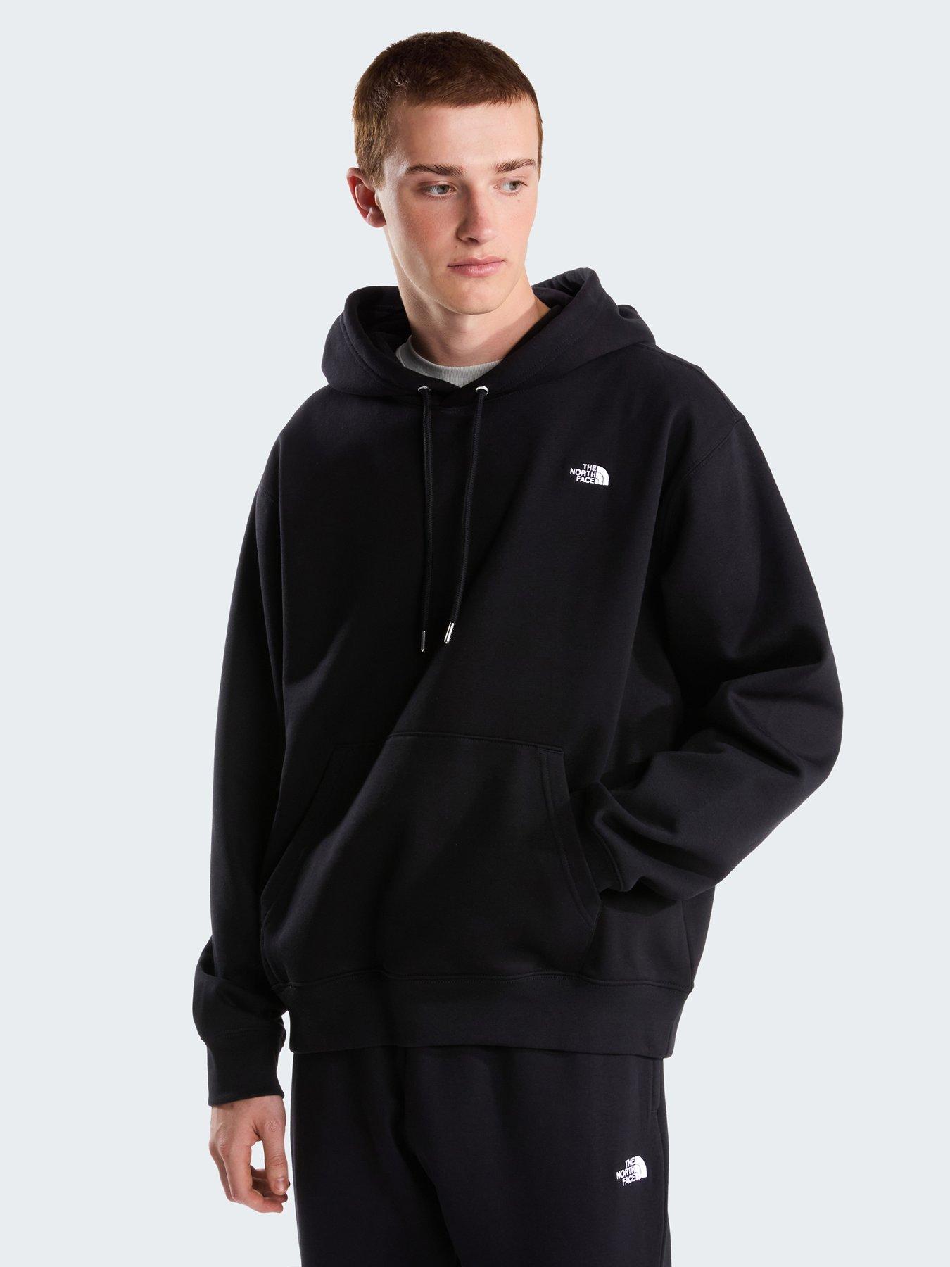 The North Face Mens Essential Simple Dome Relaxed Hoodie - Black