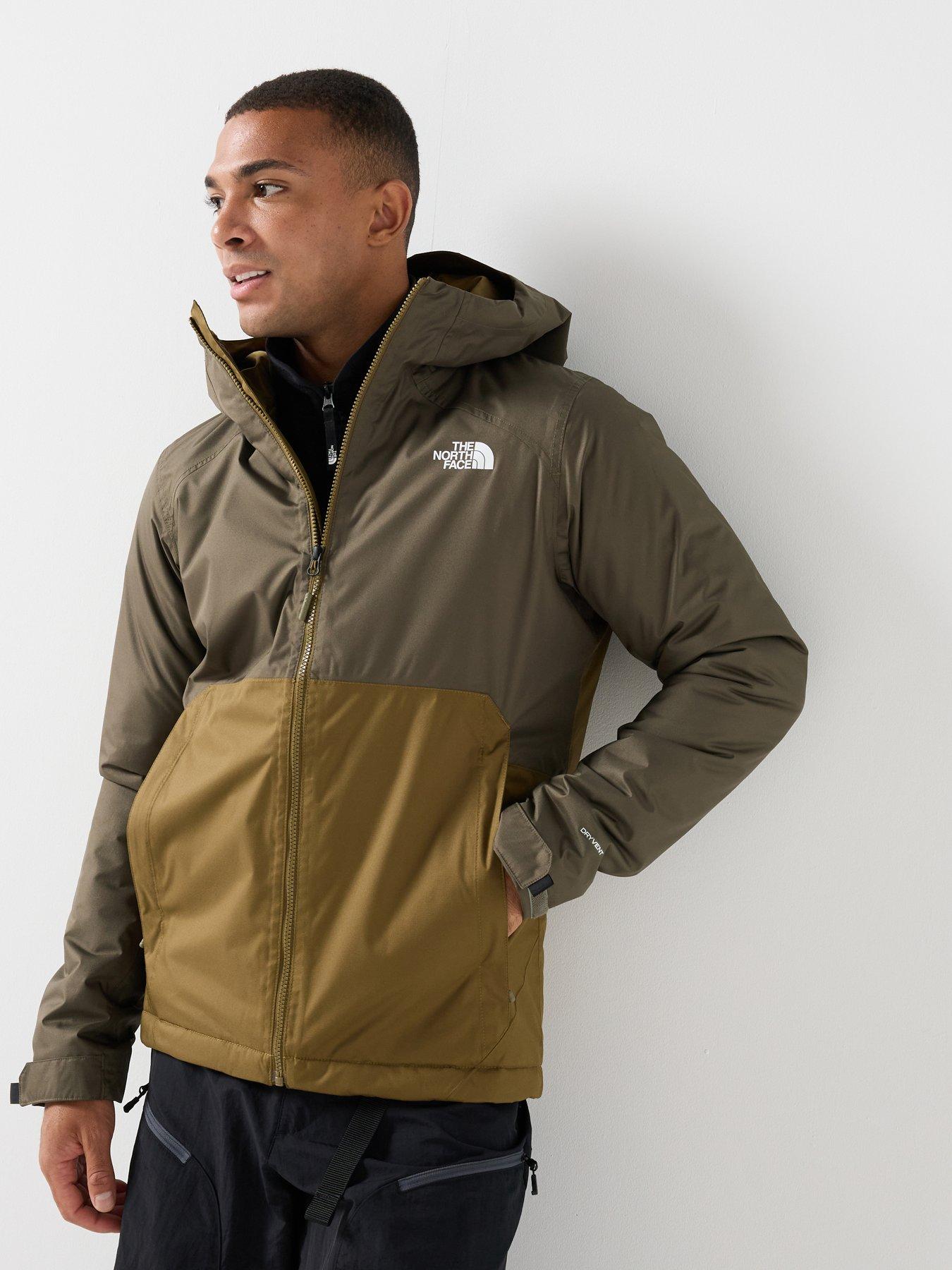 Image 1 of 6 of The North Face Mens Waterproof Insulated Hooded Jacket - Green