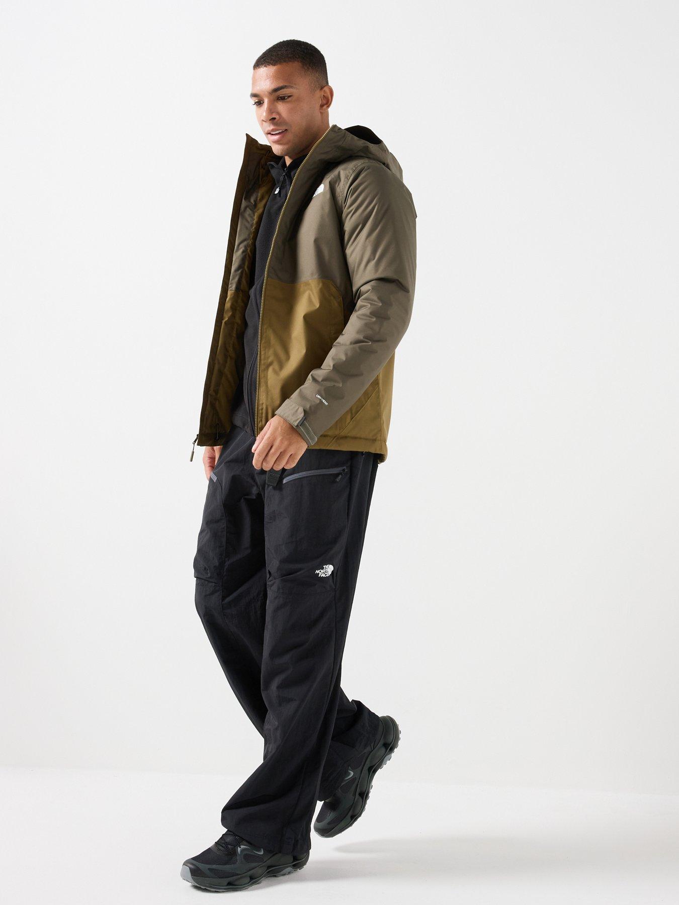 Image 3 of 6 of The North Face Mens Waterproof Insulated Hooded Jacket - Green