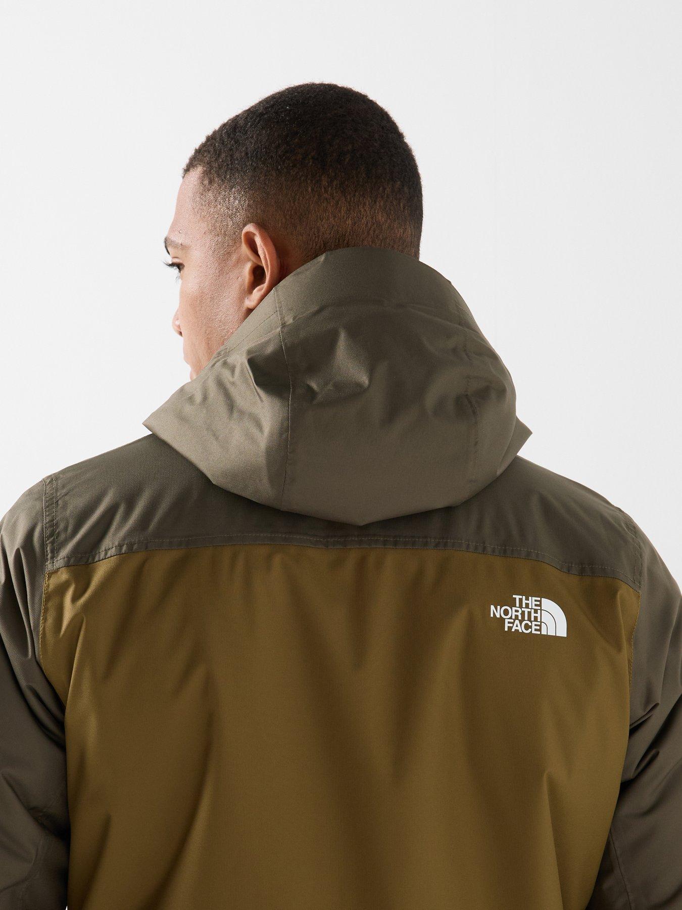 Image 4 of 6 of The North Face Mens Waterproof Insulated Hooded Jacket - Green