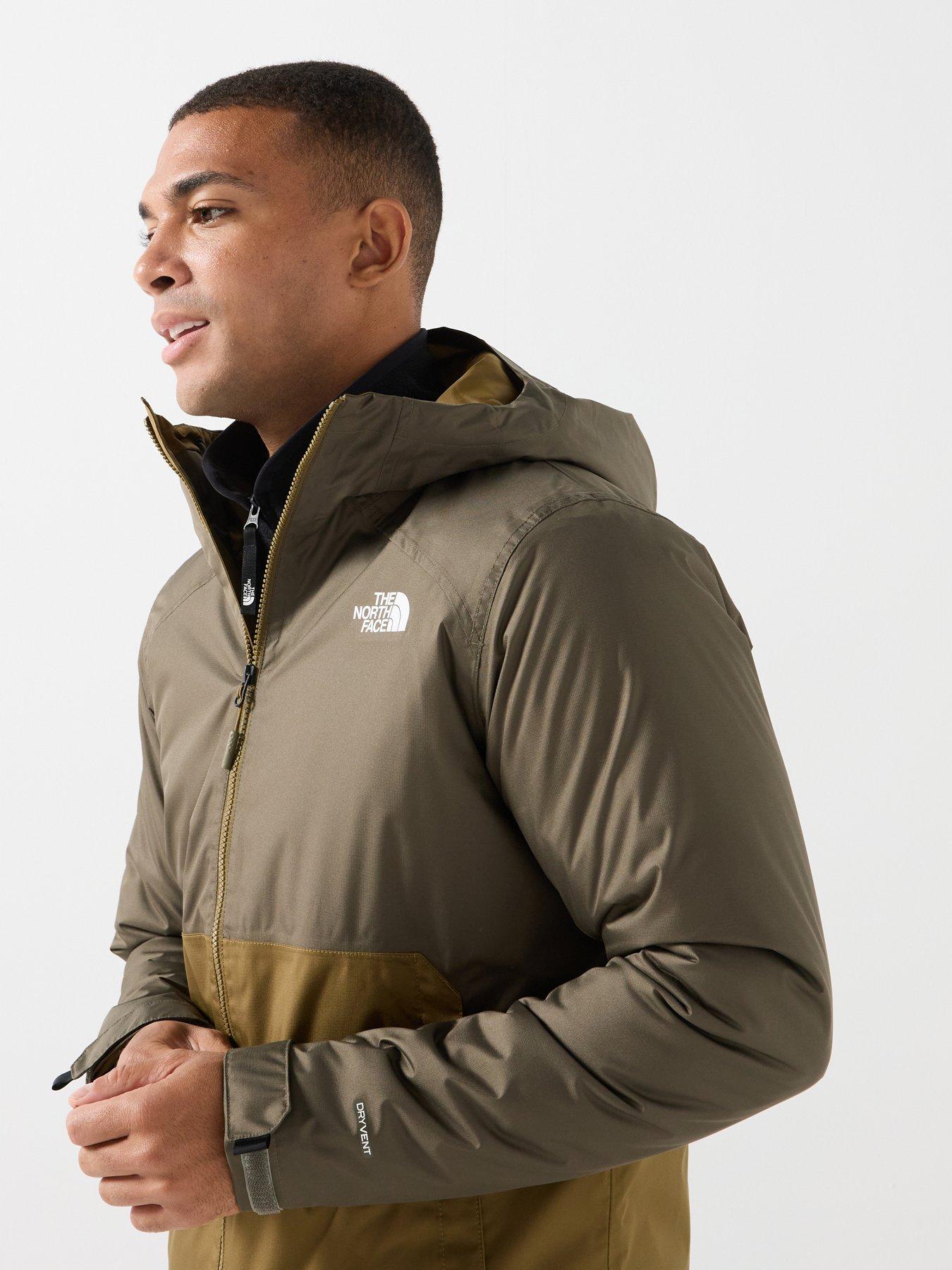 Image 5 of 6 of The North Face Mens Waterproof Insulated Hooded Jacket - Green