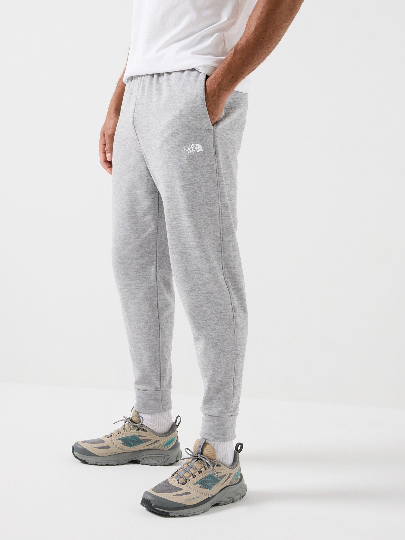 Image 1 of 5 of The North Face Mens Performance Fleece Stretch Jogging Bottoms - Grey
