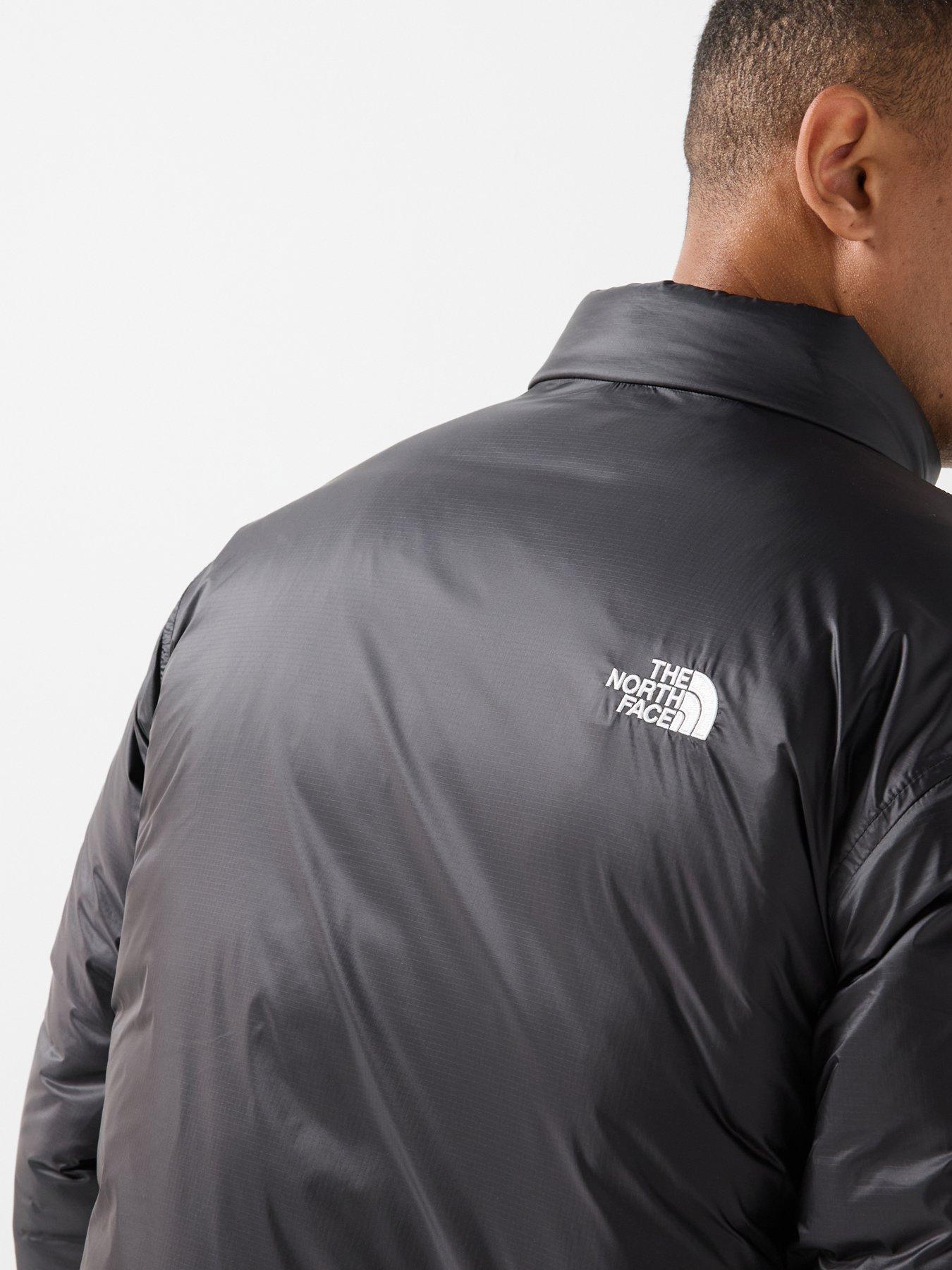 Image 5 of 6 of The North Face Mens Pertex Explore Full Zip Stand Collar Jacket - Black