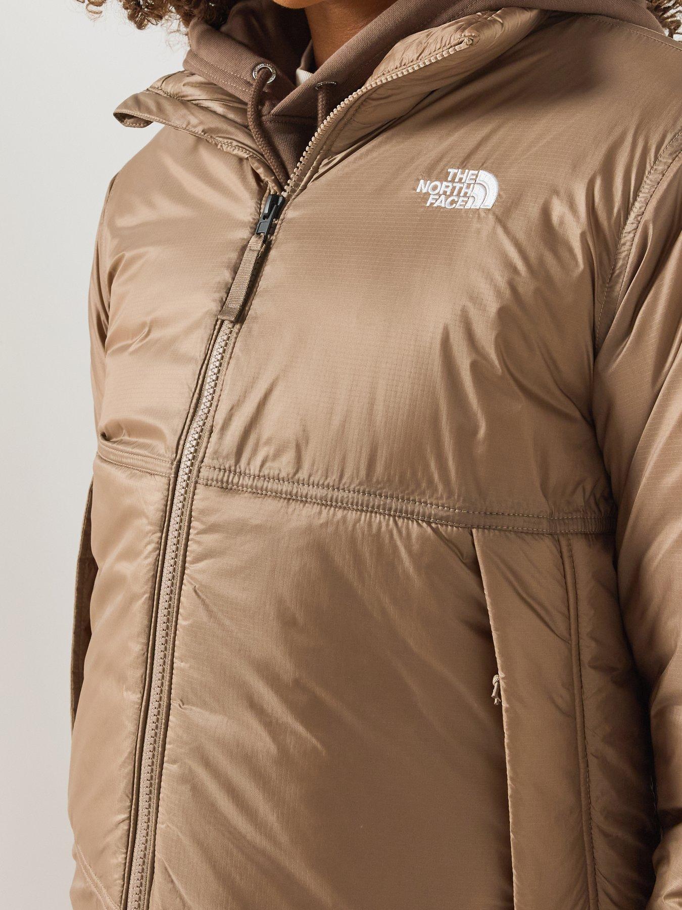 Image 6 of 6 of The North Face Womens Lightweight Padded Full Zip Jacket - Brown
