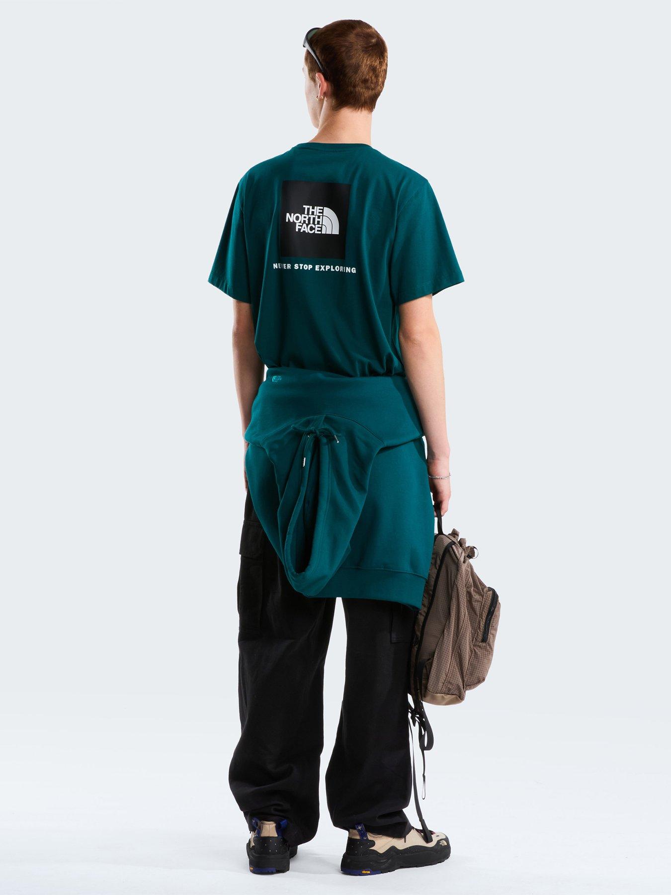 Image 3 of 5 of The North Face Mens Evolution Box T-Shirt - Green