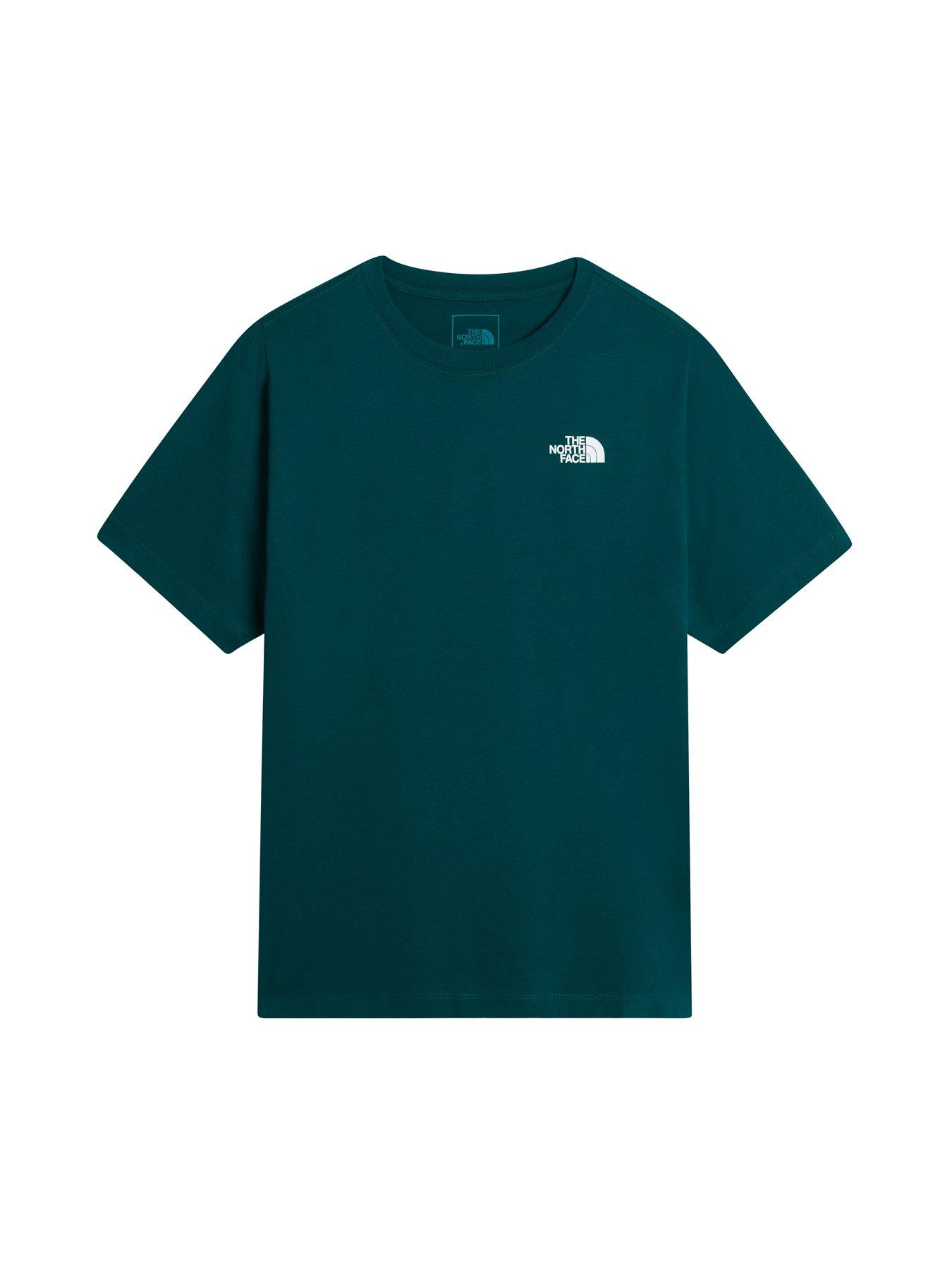 Image 4 of 5 of The North Face Mens Evolution Box T-Shirt - Green