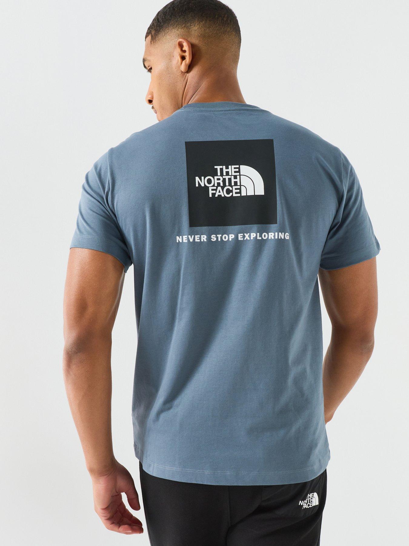 The North Face Mens Evolution Box -T-Shirt - Blue