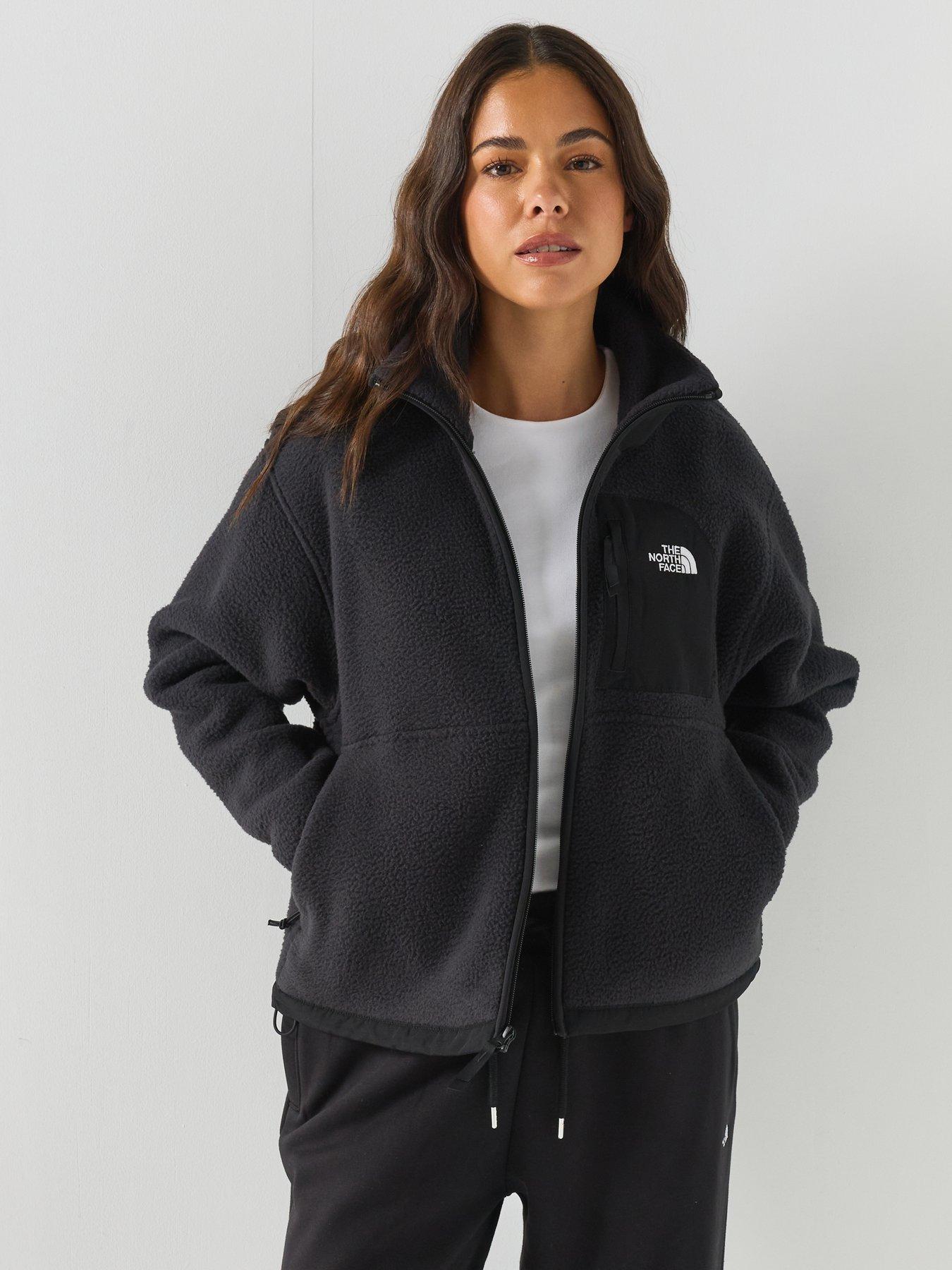 Image 1 of 6 of The North Face Womens Yumiori Off Peak Full Zip Fleece Jacket - Black