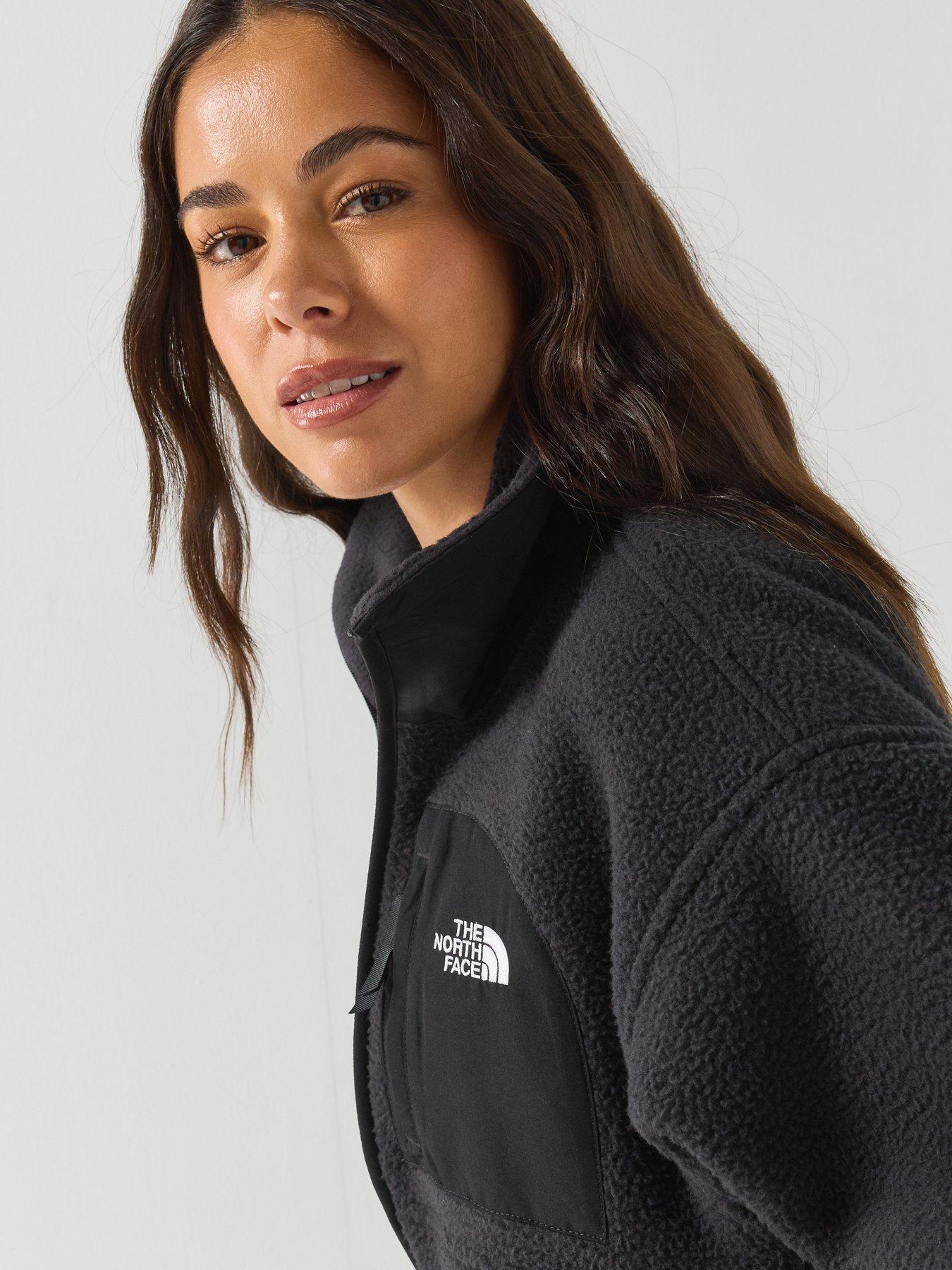 Image 4 of 6 of The North Face Womens Yumiori Off Peak Full Zip Fleece Jacket - Black
