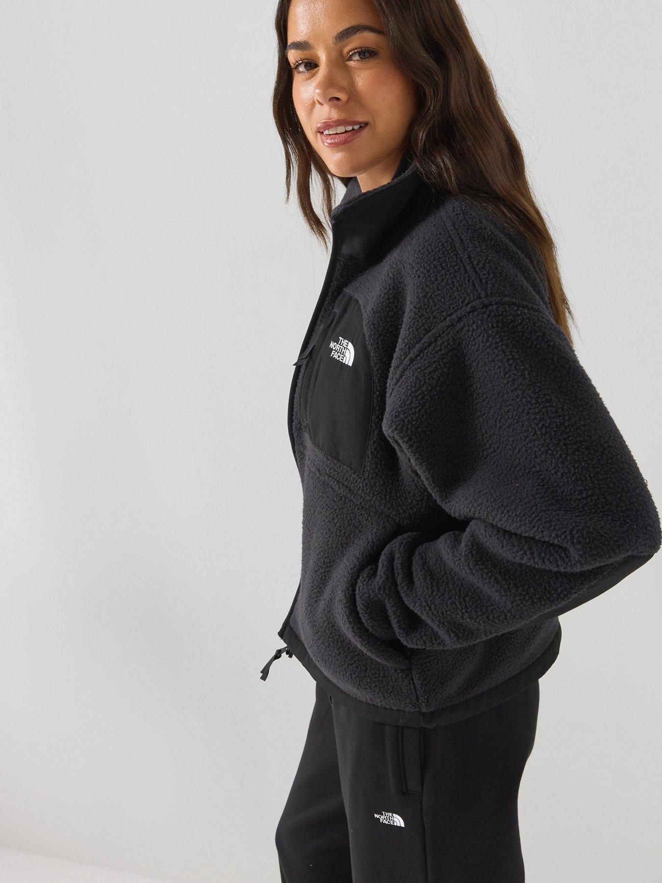 Image 5 of 6 of The North Face Womens Yumiori Off Peak Full Zip Fleece Jacket - Black