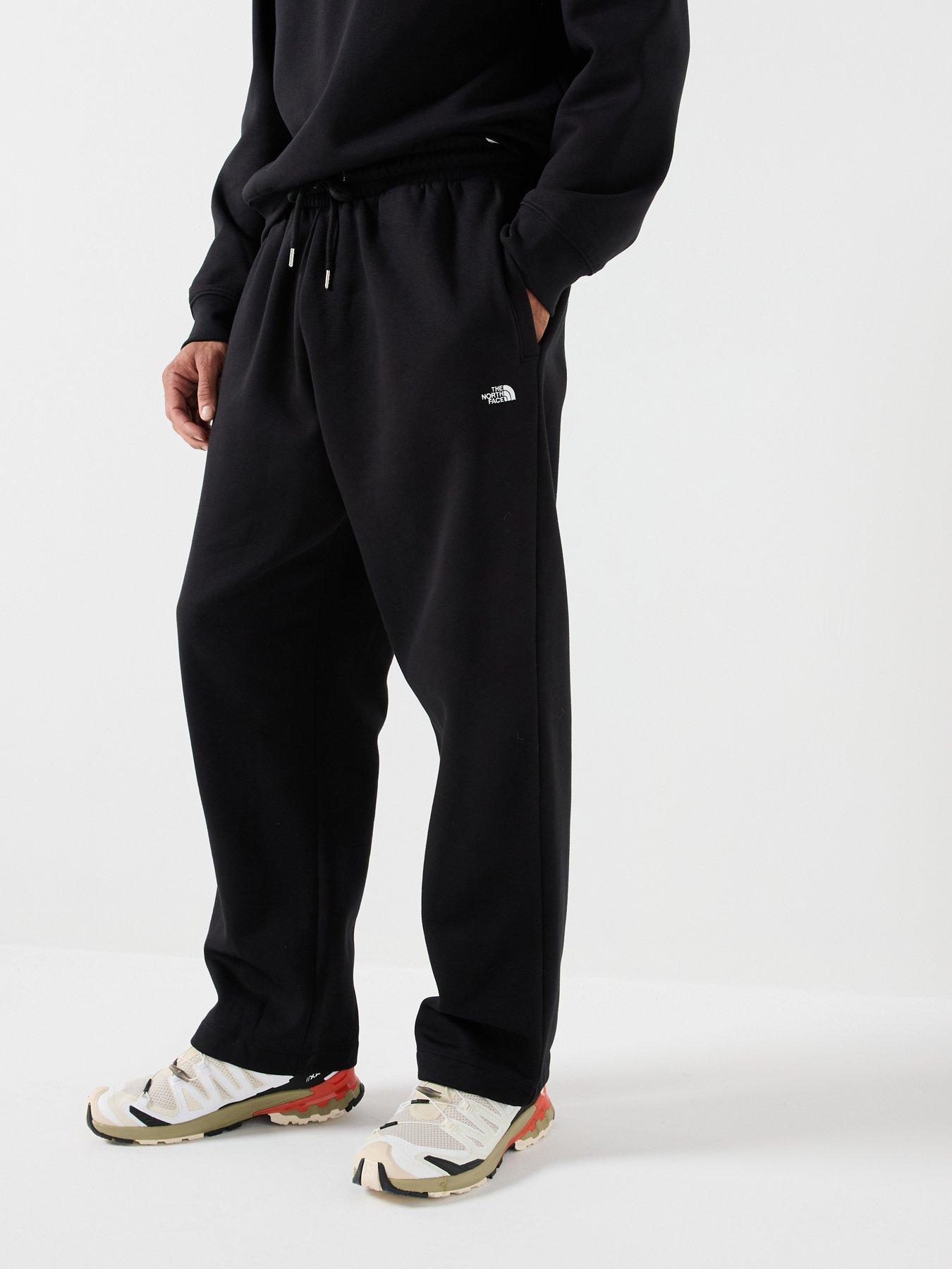 Image 1 of 5 of The North Face Mens Essential Relaxed Open Hem Drawcord Joggers - Black