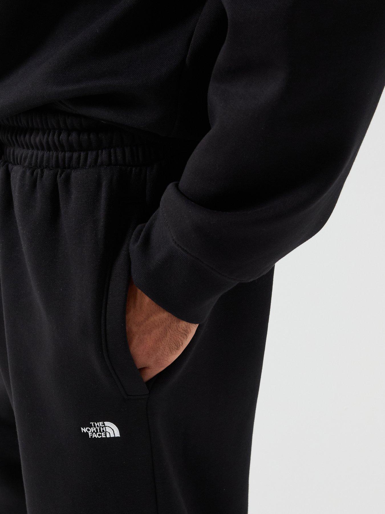 Image 4 of 5 of The North Face Mens Essential Relaxed Open Hem Drawcord Joggers - Black