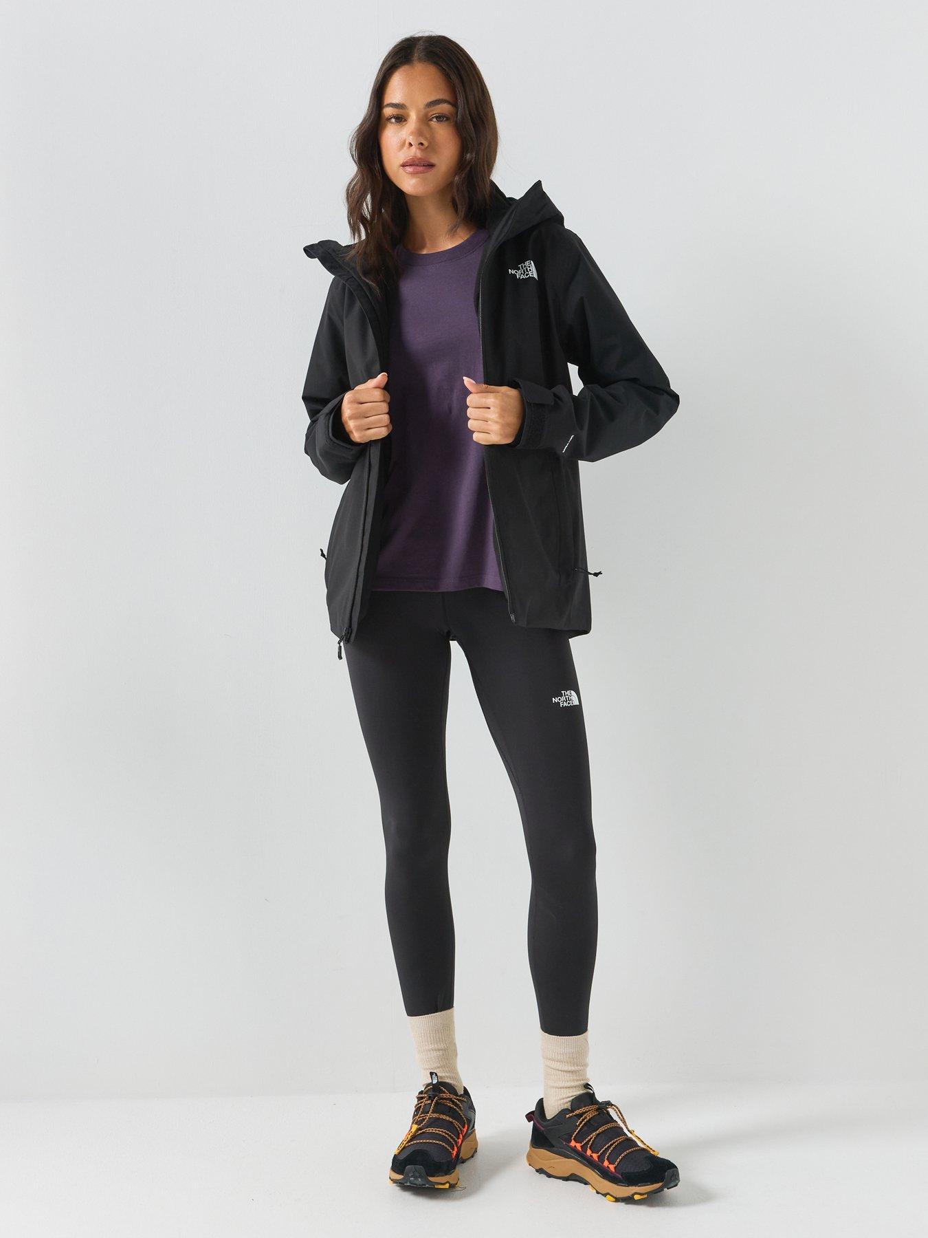 Image 3 of 6 of The North Face Womens Essential Simple Dome Boxy Relaxed T-shirt - Purple