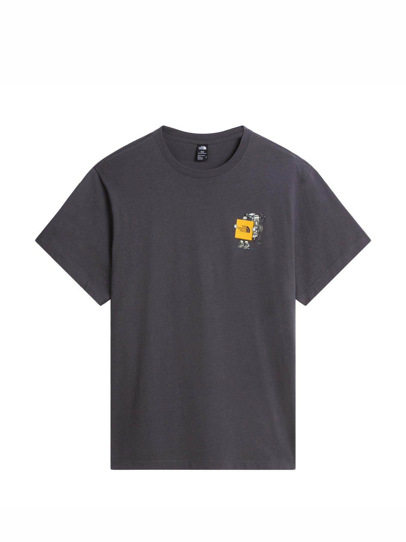Image 4 of 5 of The North Face Unisex Gear Up Get Out Graphic T-Shirt - Anthracite Grey