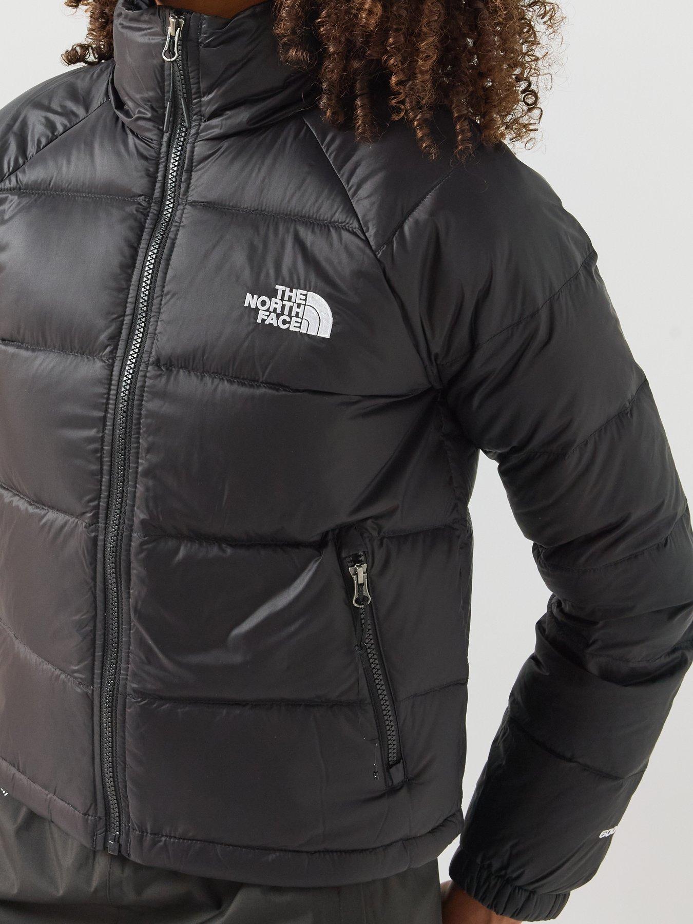Image 4 of 6 of The North Face Womens High Neck Full Zip Down Filled Jacket - Black