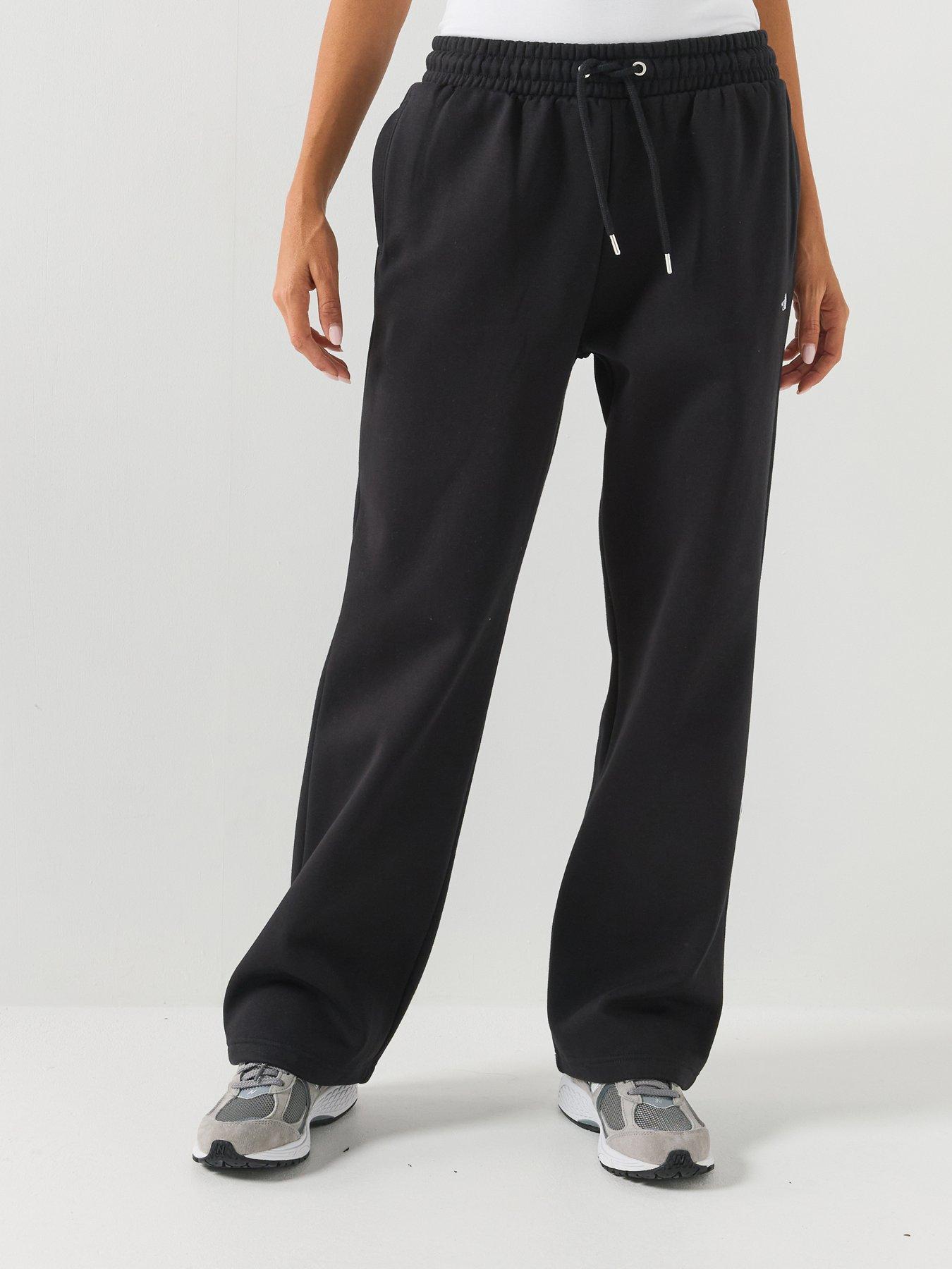 The North Face Womens Essential Simple Dome Straight Leg Joggers - Black