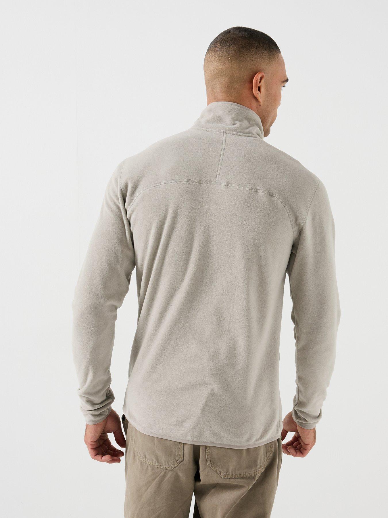 Image 2 of 5 of The North Face Mens Quarter Zip Regular Fit Fleece - Beige