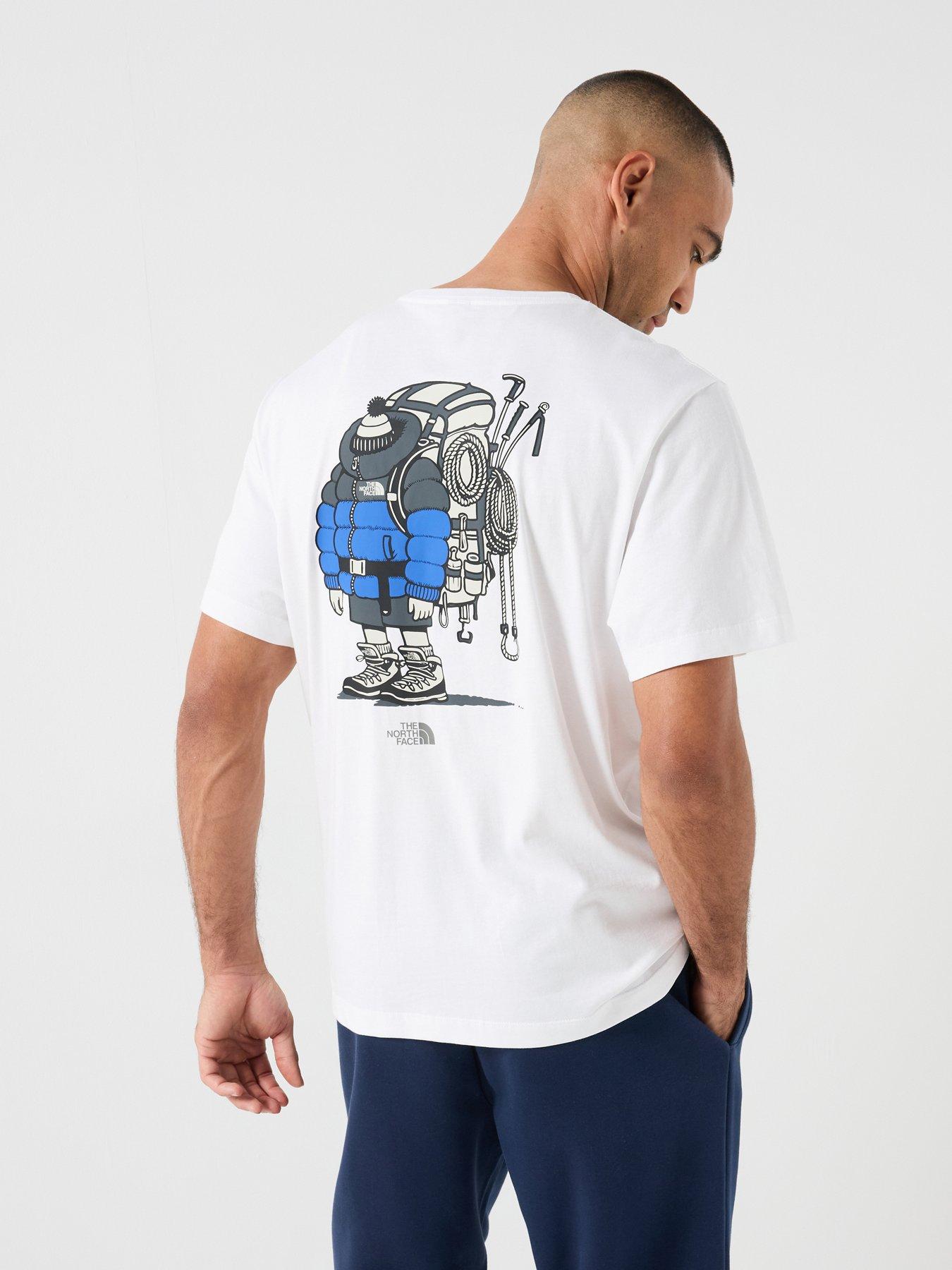 The North Face Unisex Gear Up Get Out Graphic T-Shirt - TNF White