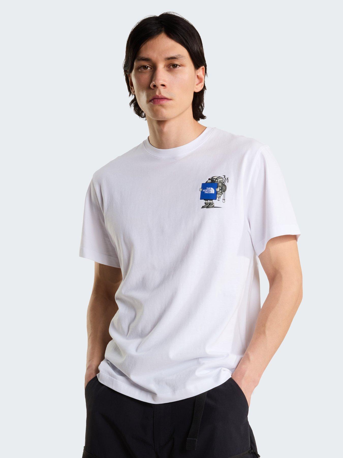 Image 2 of 5 of The North Face Unisex Gear Up Get Out Graphic T-Shirt - TNF White
