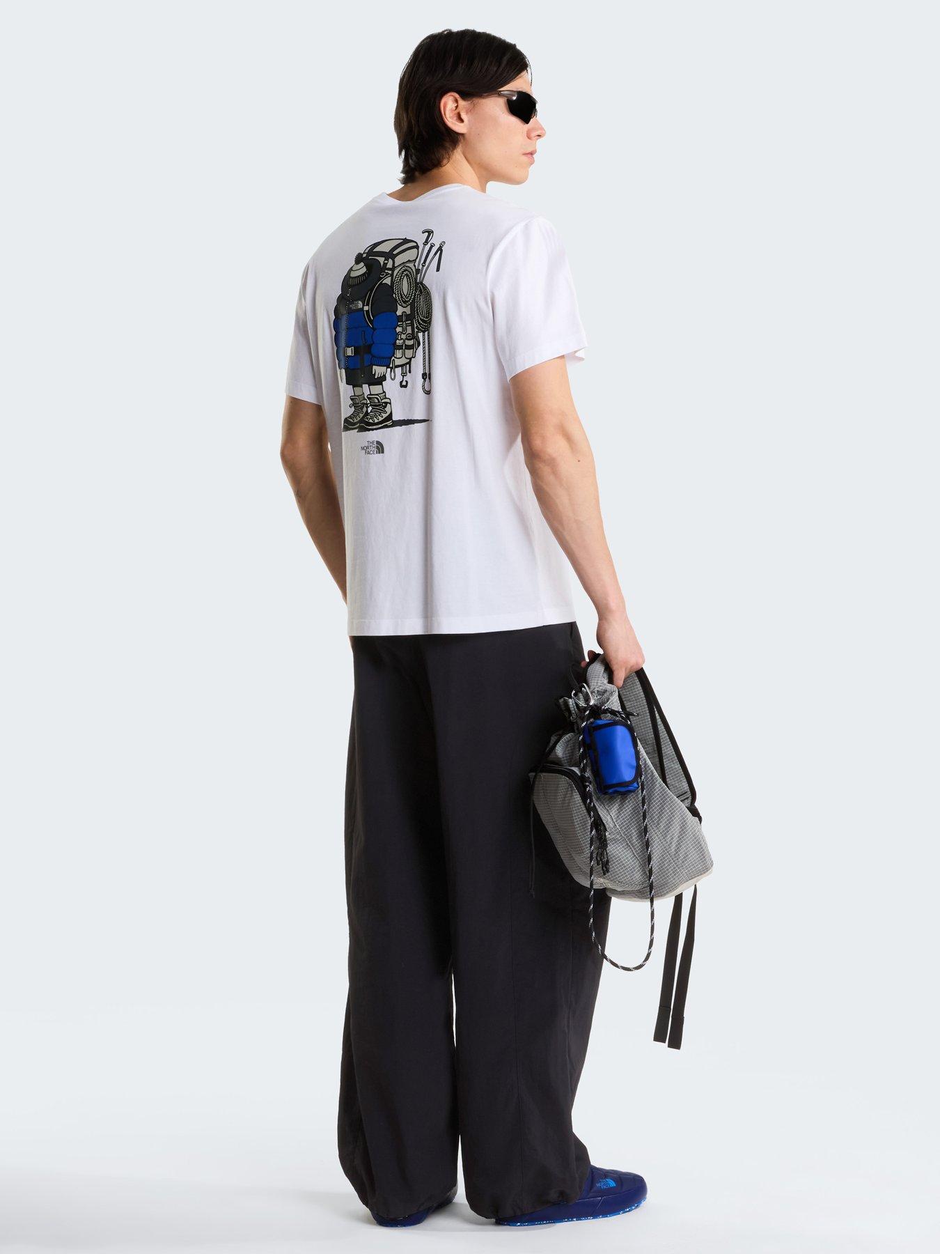 Image 3 of 5 of The North Face Unisex Gear Up Get Out Graphic T-Shirt - TNF White