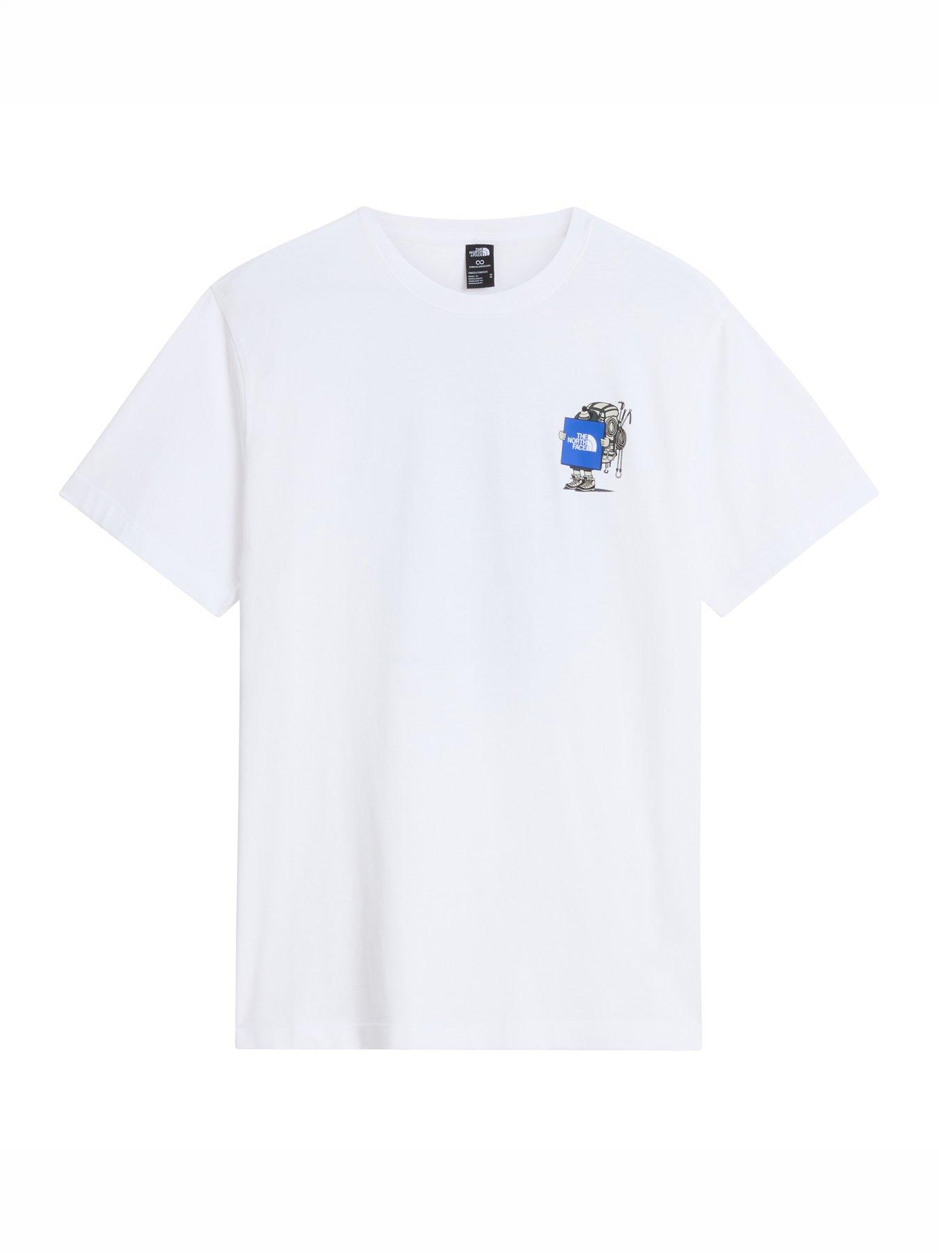 Image 4 of 5 of The North Face Unisex Gear Up Get Out Graphic T-Shirt - TNF White