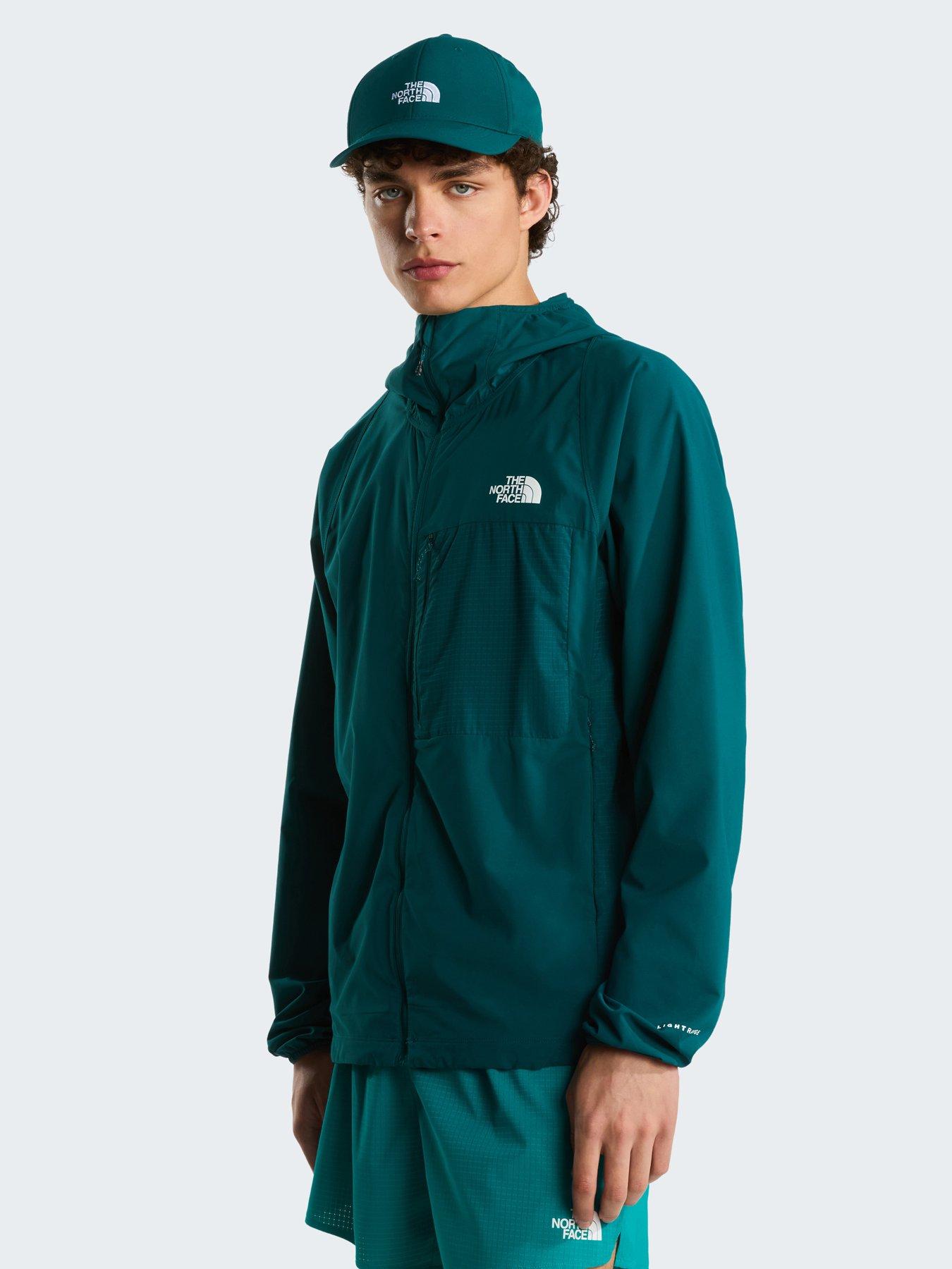 Image 1 of 6 of The North Face Men's LIGHTRANGE&trade; Long Sleeve Woven Jacket - Dark Green