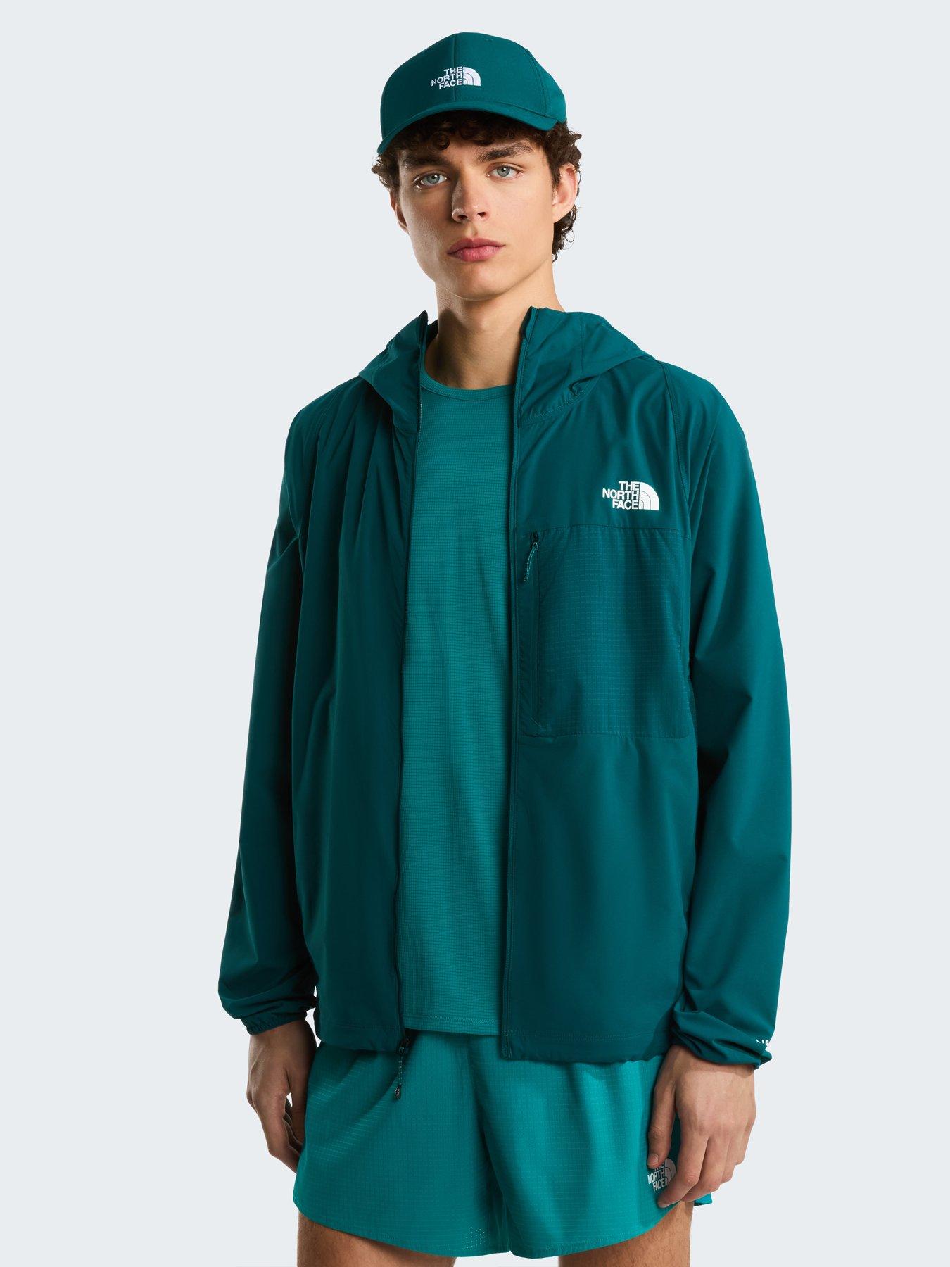 Image 4 of 6 of The North Face Men's LIGHTRANGE&trade; Long Sleeve Woven Jacket - Dark Green