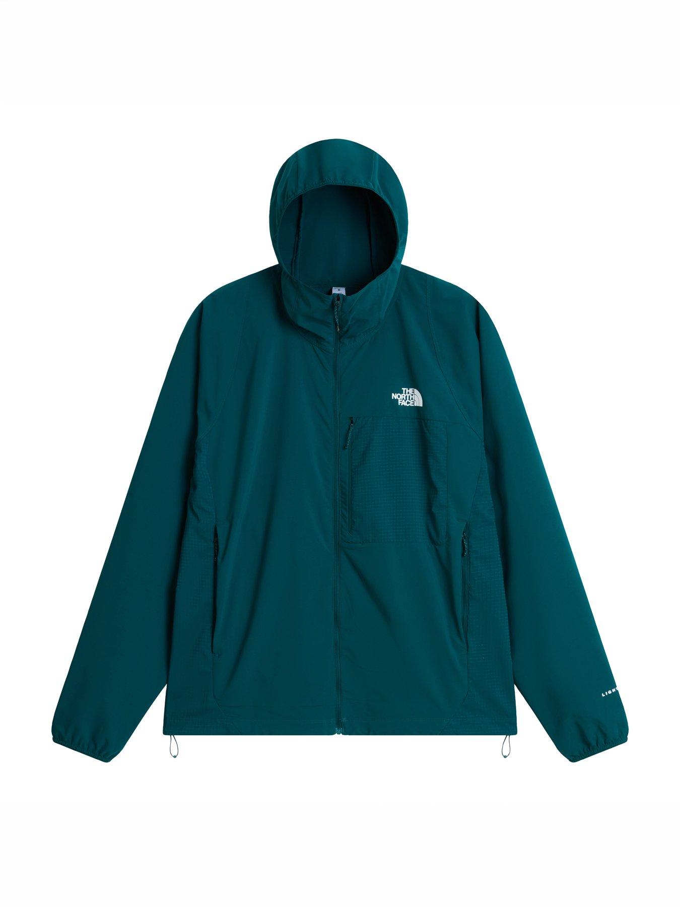 Image 5 of 6 of The North Face Men's LIGHTRANGE&trade; Long Sleeve Woven Jacket - Dark Green