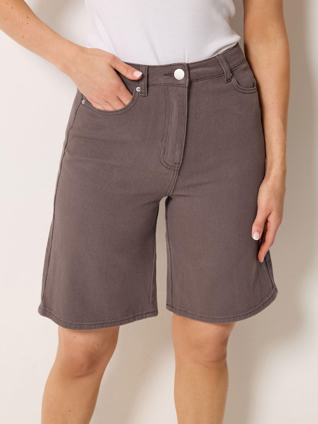 Image 4 of 4 of Long Tall Sally Bermuda Short - Brown