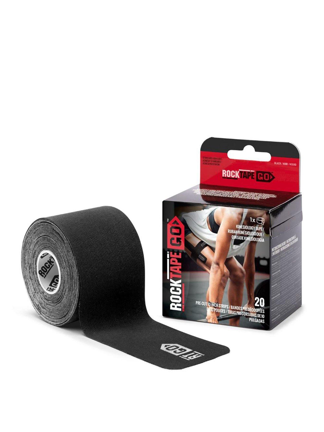 Rock Tape GO PRECUT - 5m x 5m (Standard Black)