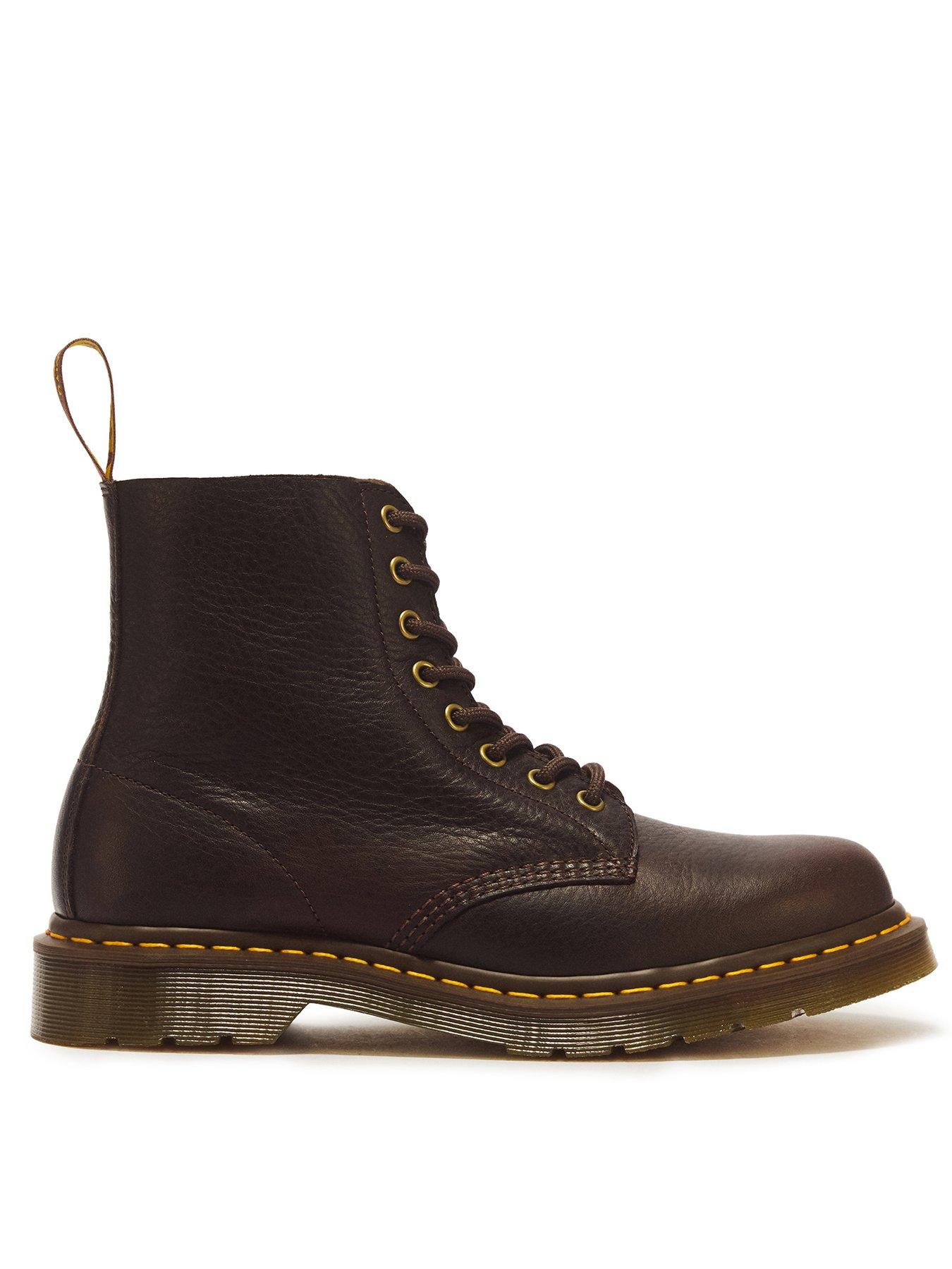 Dr Martens 1460 Pascal 8 Eye Boot Ambassador - Dark Brown